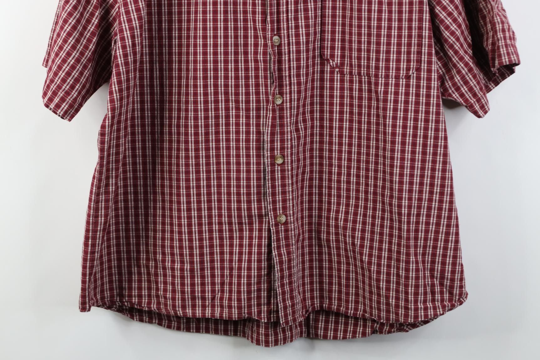 Vintage Vintage 90s Y2K Streetwear Short Sleeve Button Shirt Plaid Size US XL / EU 56 / 4 - 3 Thumbnail