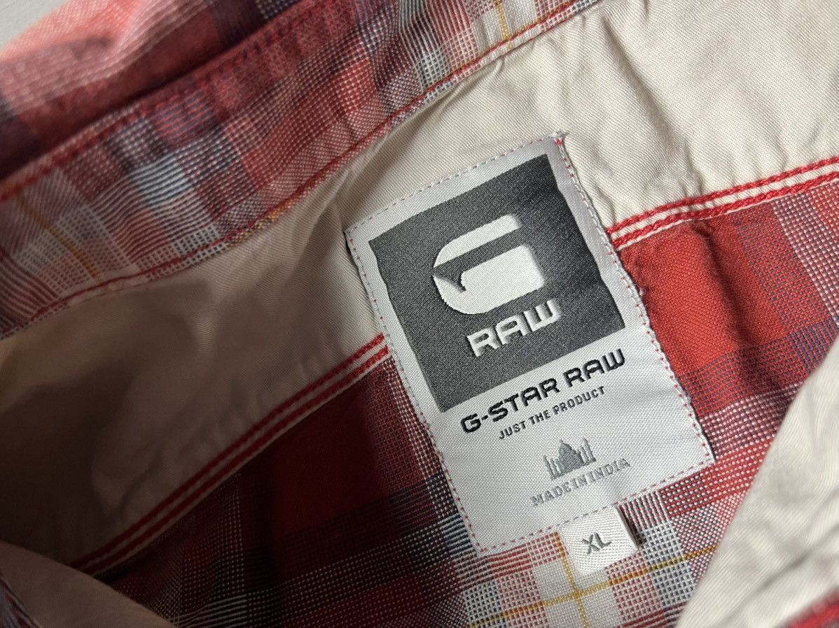 G-Star G star raw shirt buckle nova check size XLarge Size US XL / EU 56 / 4 - 4 Thumbnail