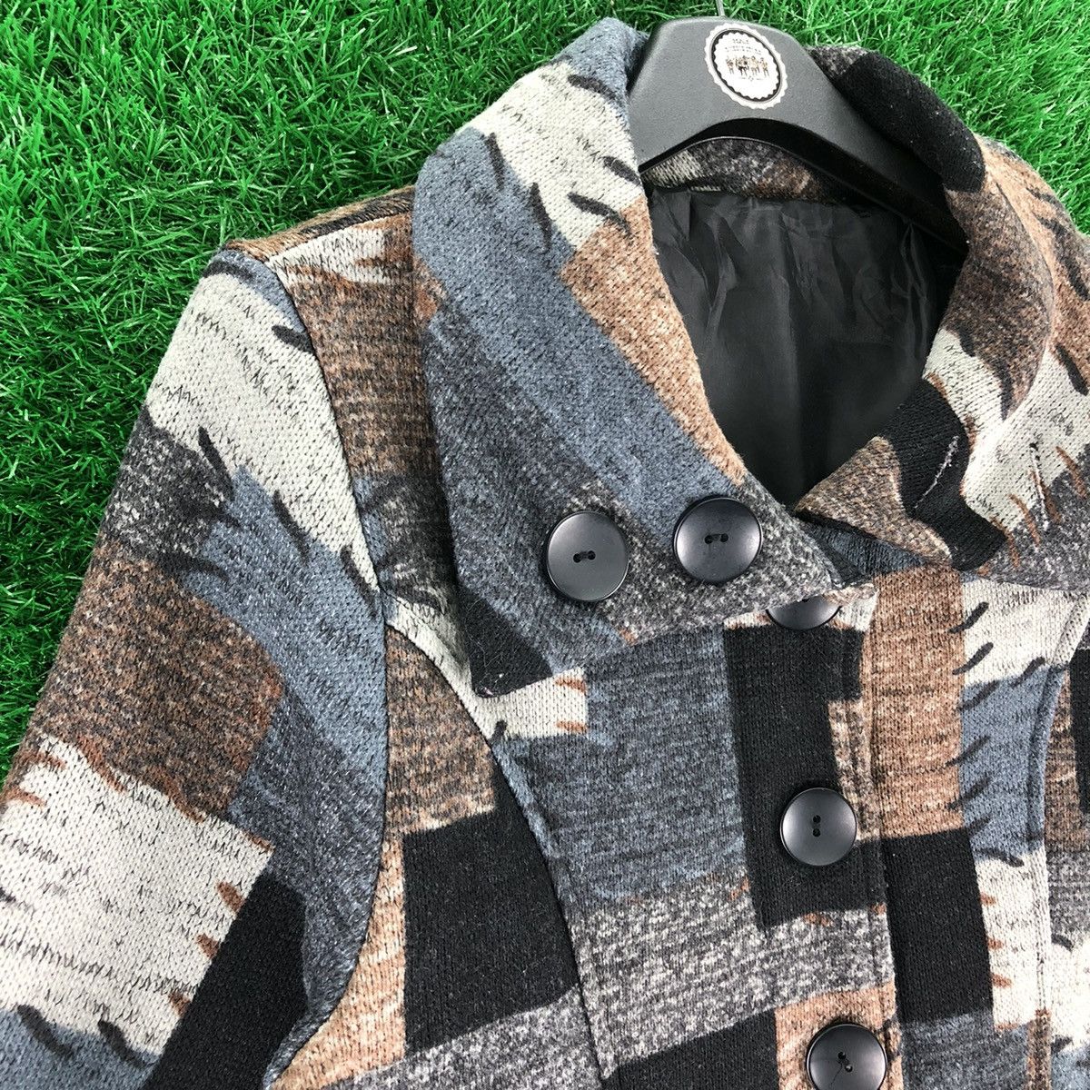 Vintage Vintage Patchwork Printed Jacket by VIATE Size US S / EU 44-46 / 1 - 2 Thumbnail
