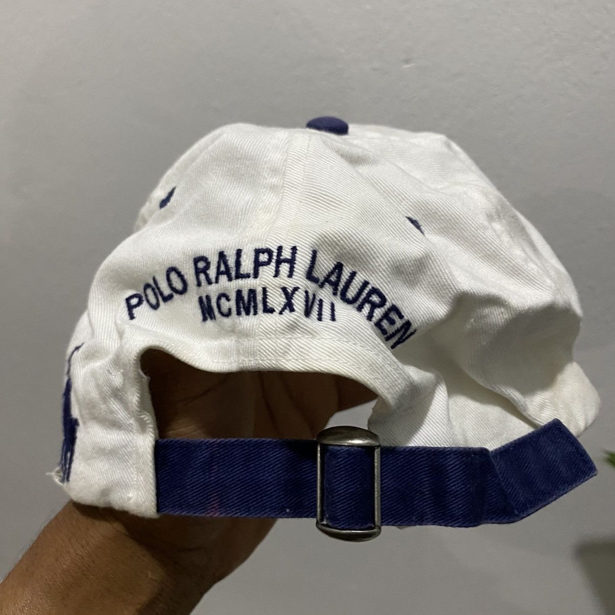 Polo Ralph Lauren × Vintage Rare Vintage Polo England Jeans Company Ralph Lauren Cap Size ONE SIZE - 5 Thumbnail