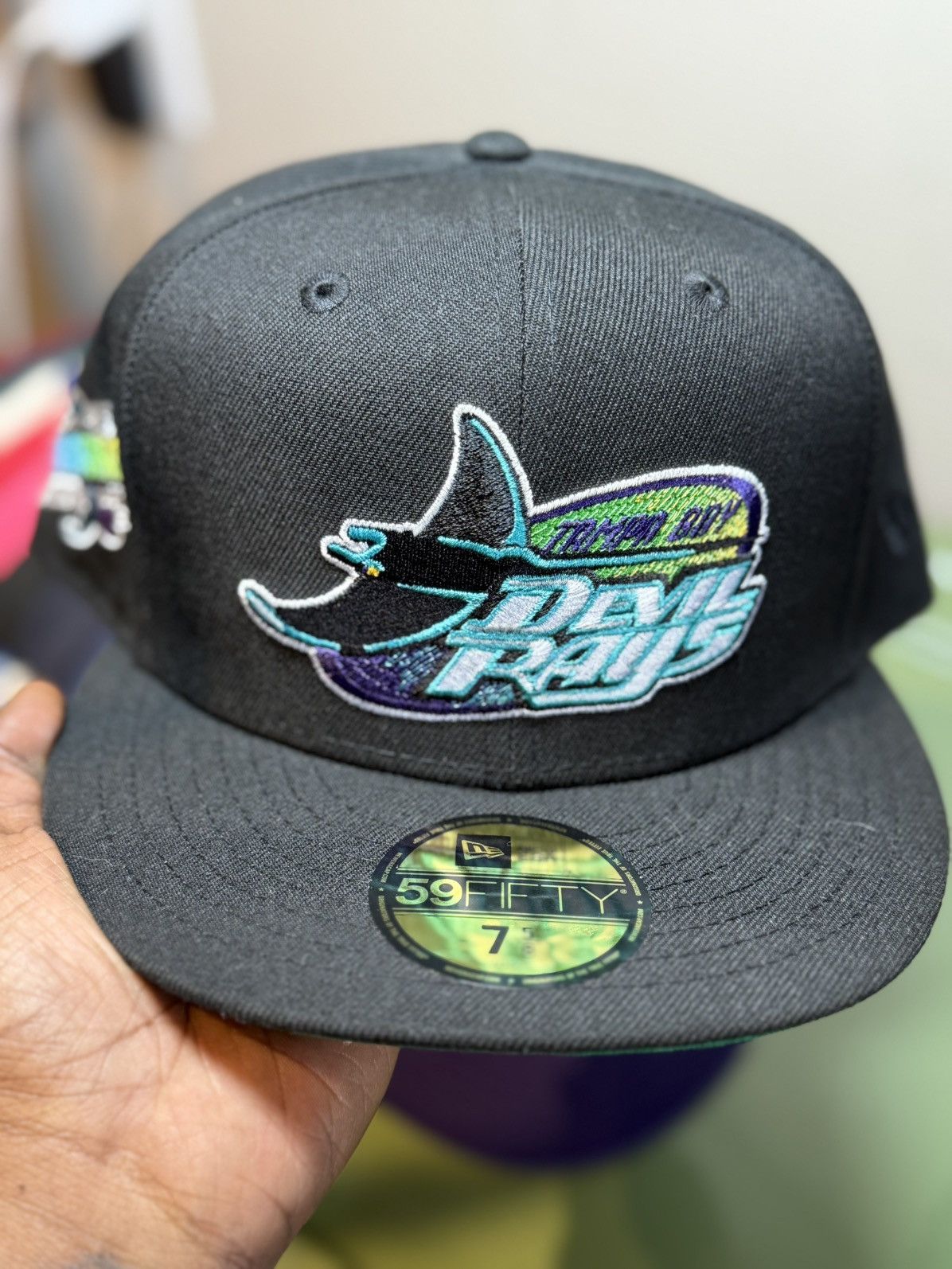 Crown Cap × Hat Club × New Era 7 5/8Tampa Bay Rays 1988 Inaugural Patch Size ONE SIZE - 2 Thumbnail