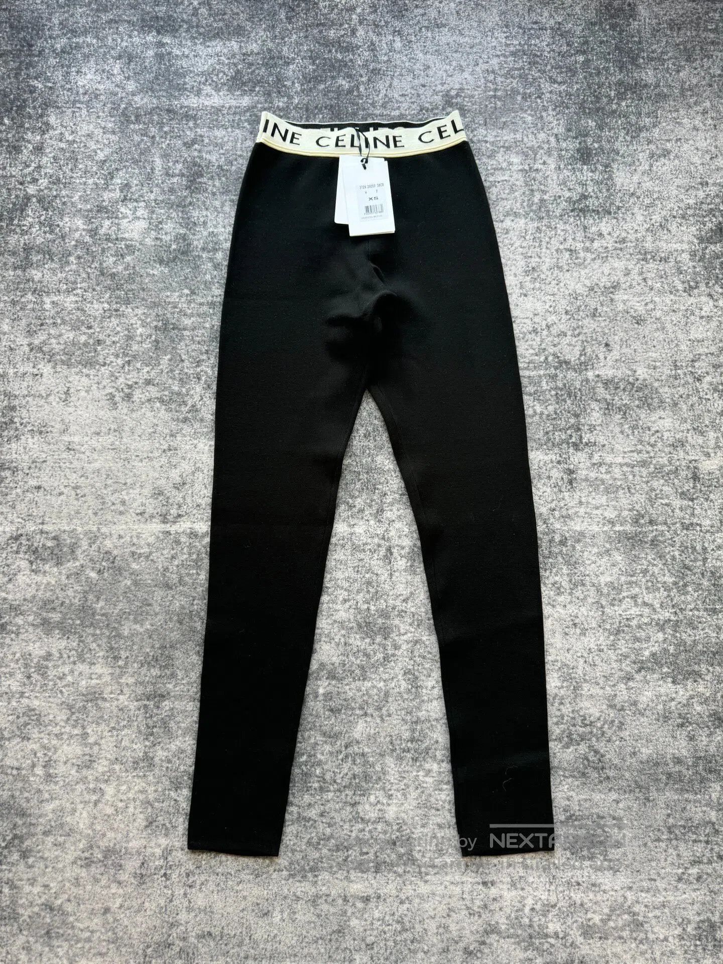Celine CELINE Black Yoga Leggings| Size 24" / US 00 / IT 34 - 1 Thumbnail