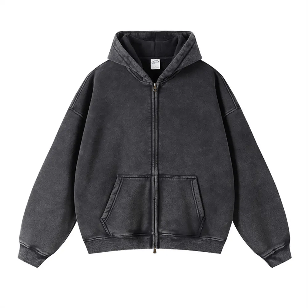 Designer × Japanese Brand Vintage Street Aged Hooded Sweatshirt Size US XL / EU 56 / 4 - 1 Thumbnail