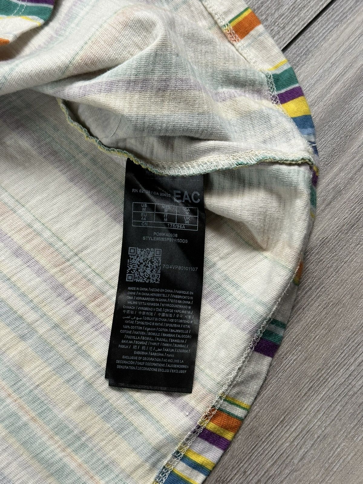 Guess Guess Striped T Shirt Size US M / EU 48-50 / 2 - 4 Thumbnail