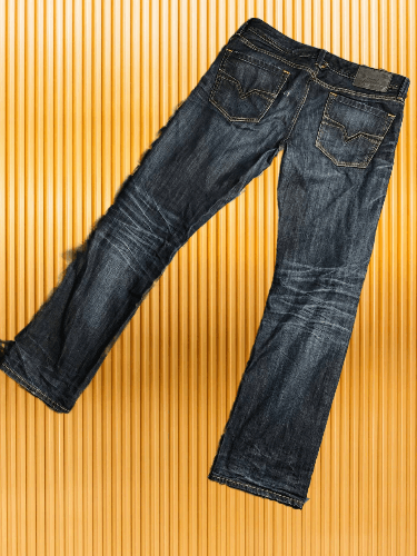 Diesel × Vintage Vintage Diesel 90’s Y2K Style Baggy Wide Denim Jeans Pants Size US 34 / EU 50 - 1 Thumbnail