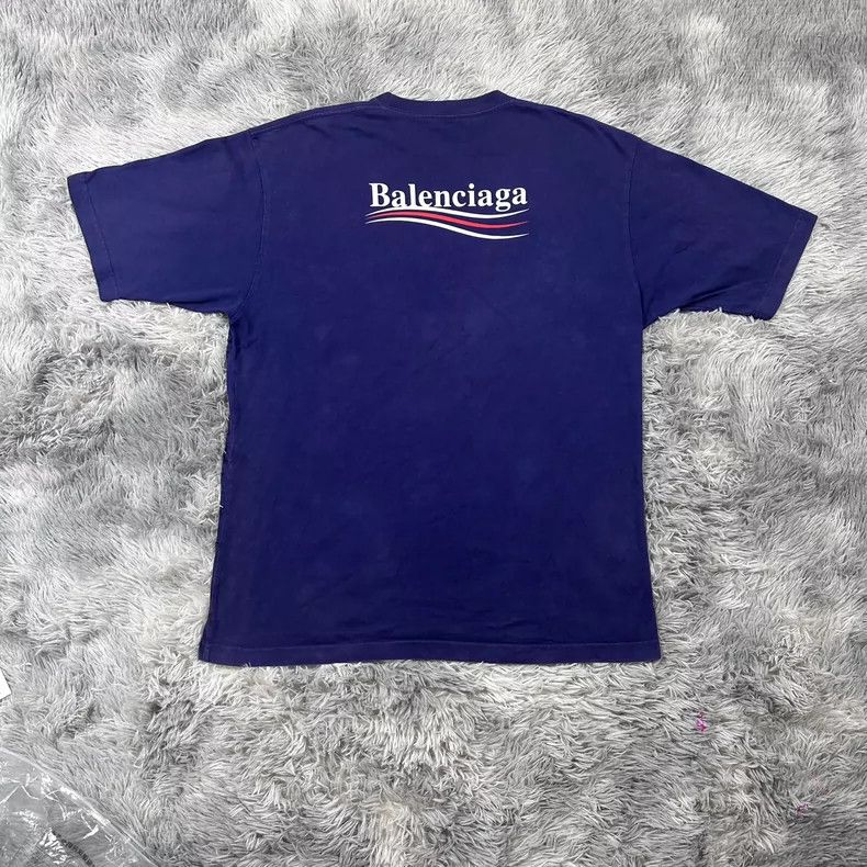 Balenciaga Balenciaga Blue coke t-shirt short sleeve Size US S / EU 44-46 / 1 - 2 Thumbnail