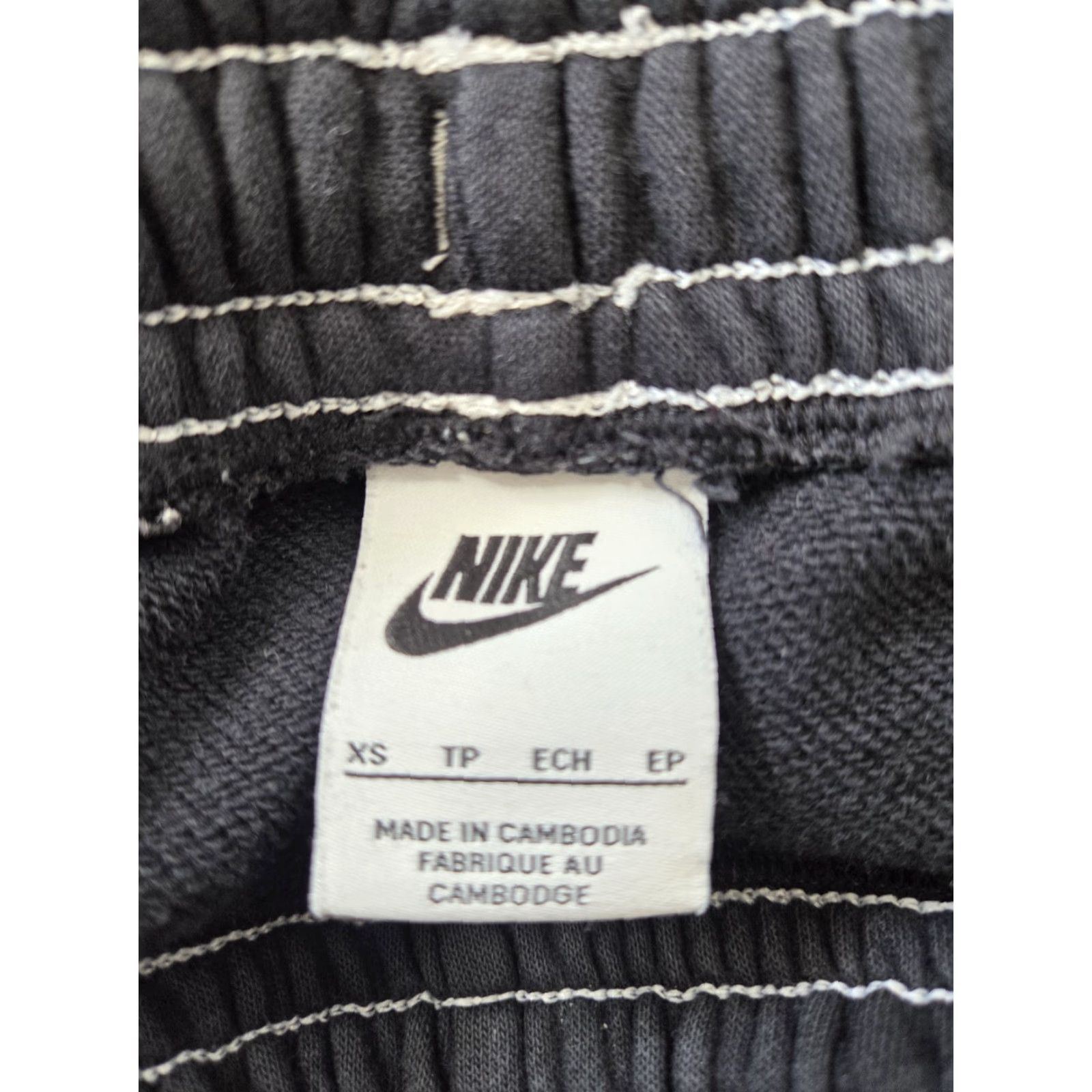 Nike Nike Women's XS Track Pants Black Size 26" / US 2 / IT 38 - 3 Thumbnail