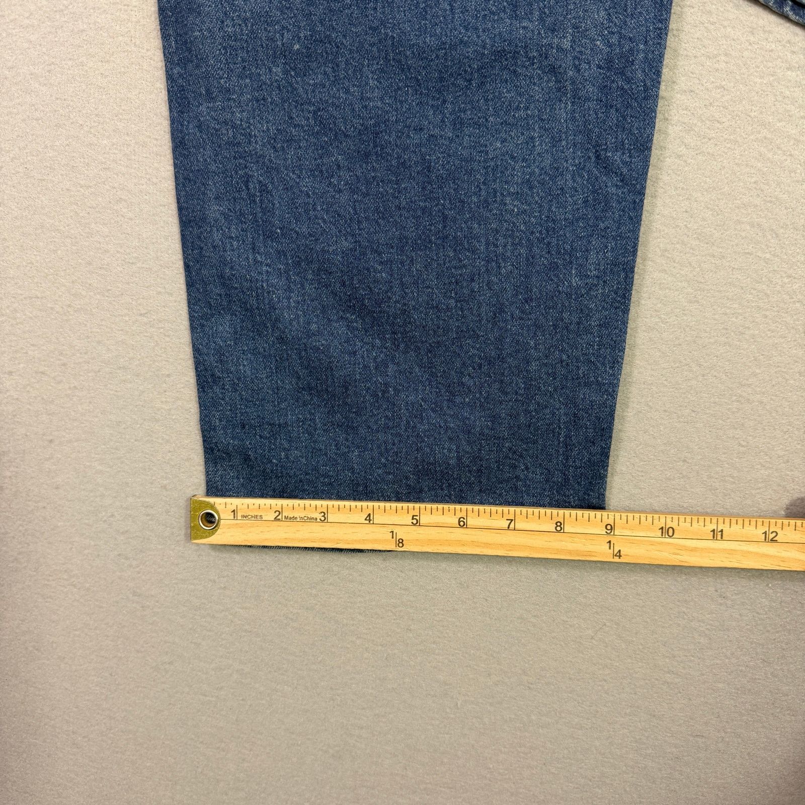 Levi's Levis 505 Jeans Men's 40x30 Blue Regular Fit Straight NEW Size US 40 / EU 56 - 12 Thumbnail