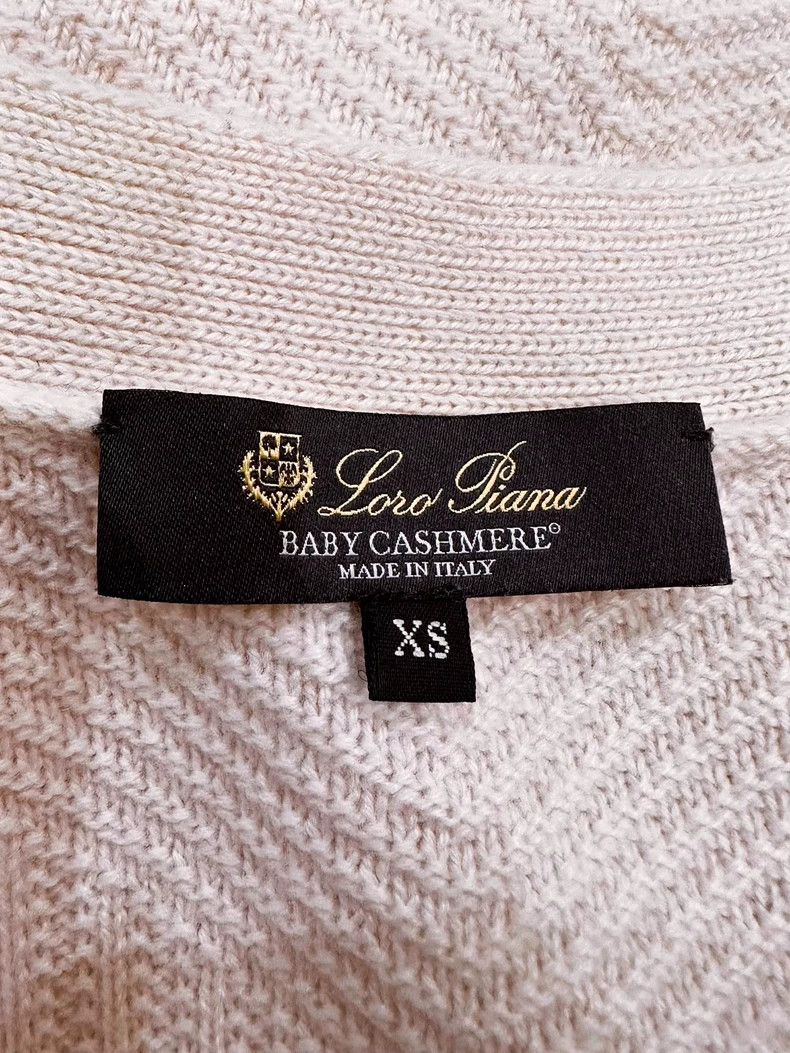 Loro Piana LORO PIANA Pink cashmere cardigan coat Size XS / US 0-2 / IT 36-38 - 5 Thumbnail
