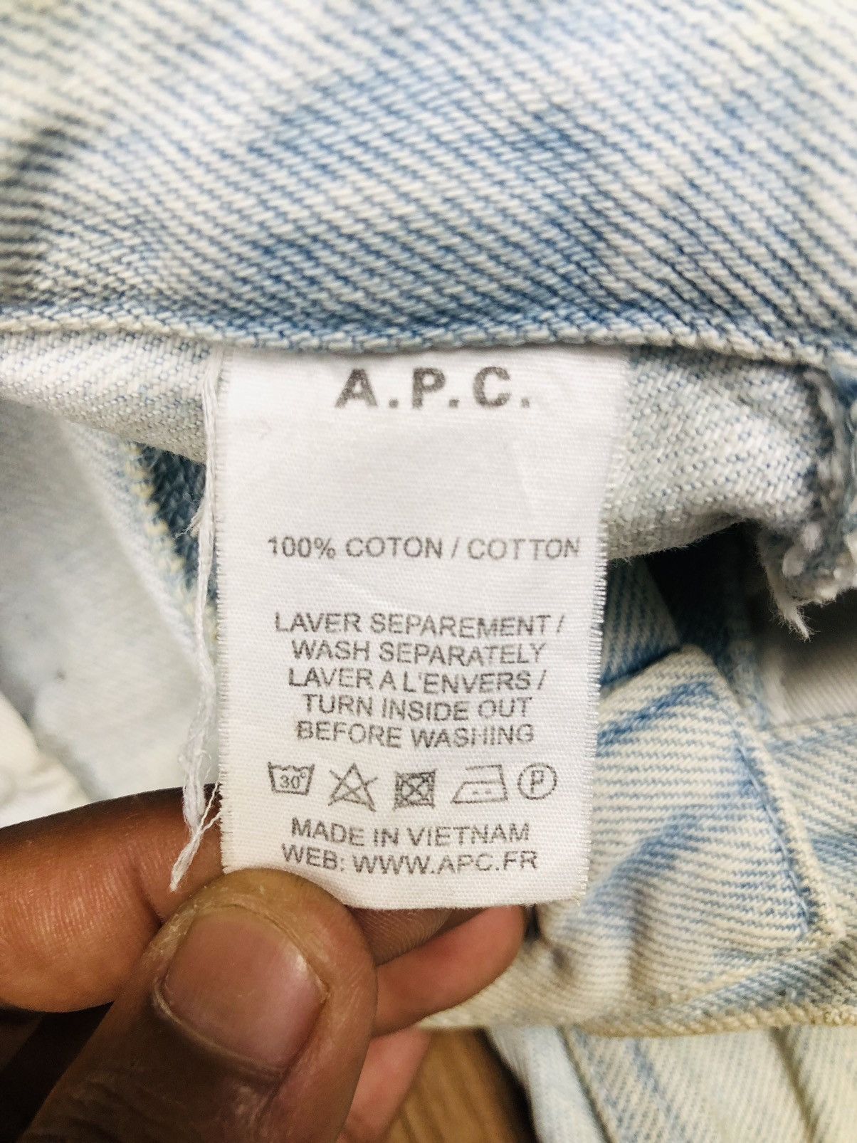 A.P.C. A.P.C. Jeans (35) Size US 28 / EU 44 - 10 Thumbnail