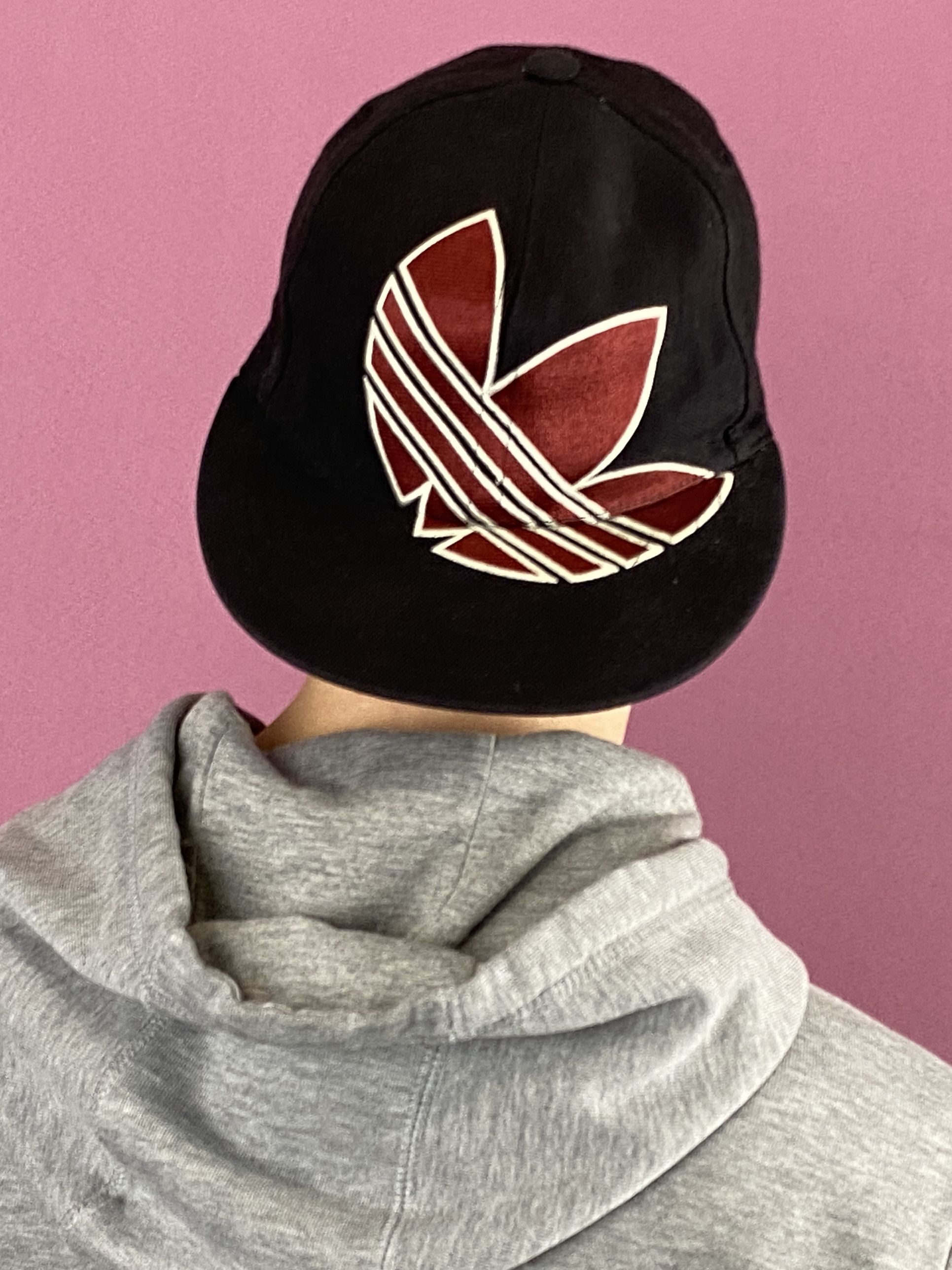 Adidas × Vintage Adidas Originals Vintage Big Logo Fitted Cap - M Size ONE SIZE - 1 Thumbnail