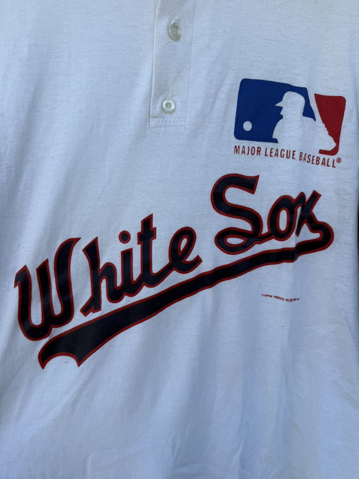 Champion × MLB × Vintage Insane vintage Chicago White Sox 1988 baseball shirt Size US XL / EU 56 / 4 - 2 Thumbnail