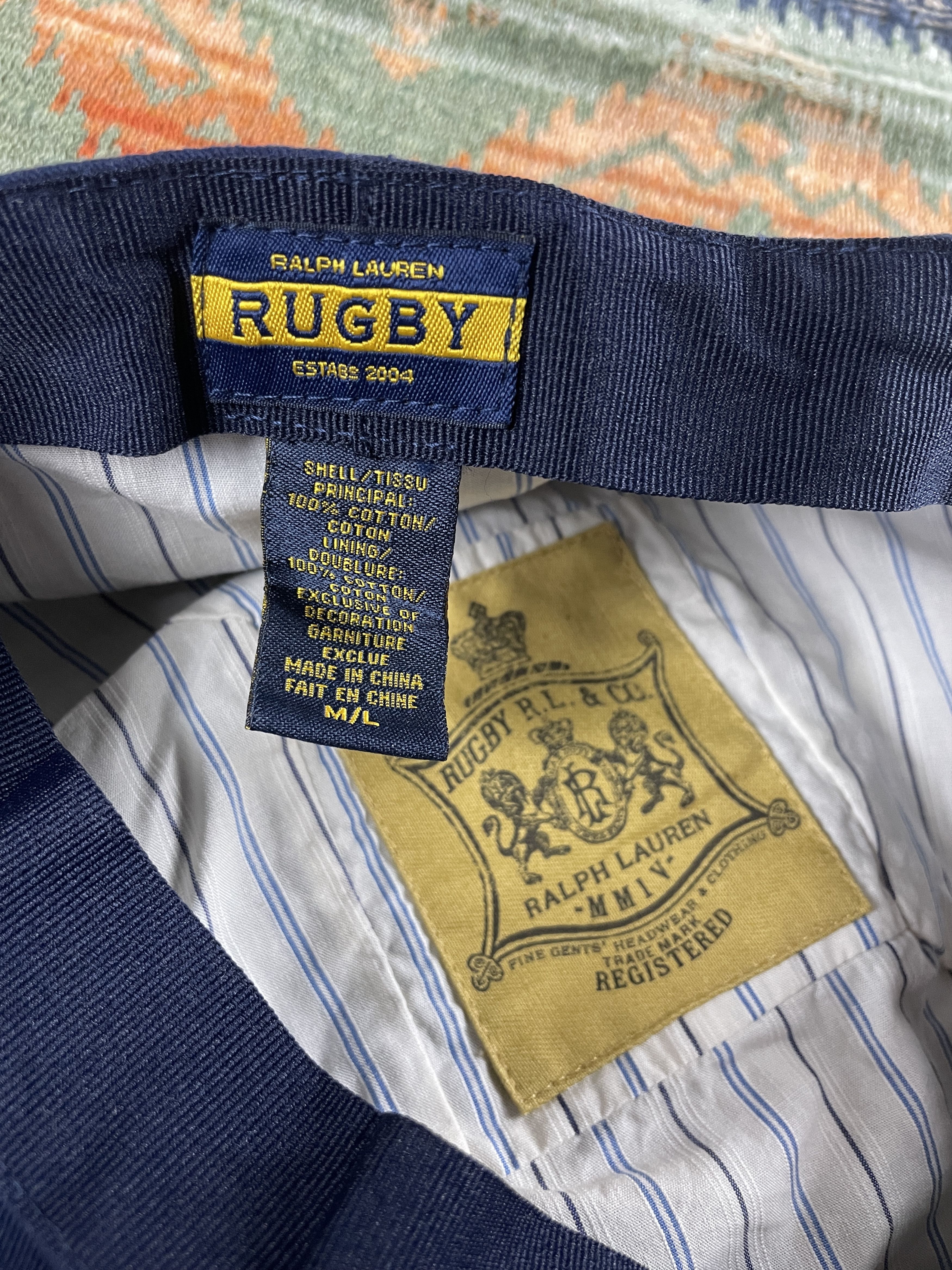 Ralph Lauren × Rugby Ralph Lauren Ralph Lauren Wool Duck Hat Newsboy Hat Octagon Cat Size ONE SIZE - 5 Thumbnail
