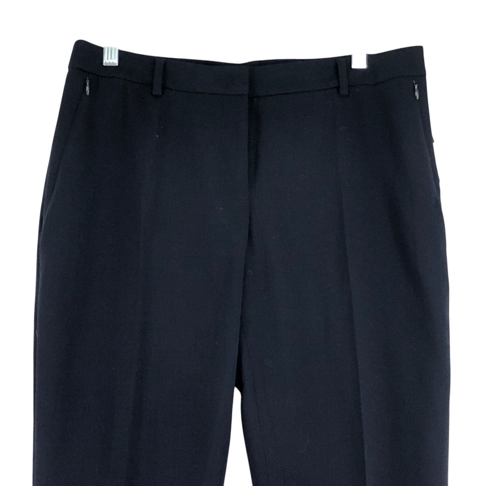 Akris Akris Size 10 Pants Melvin Navy Blue Double Faced Wool NEW Size 32" / US 10 / IT 46 - 2 Thumbnail