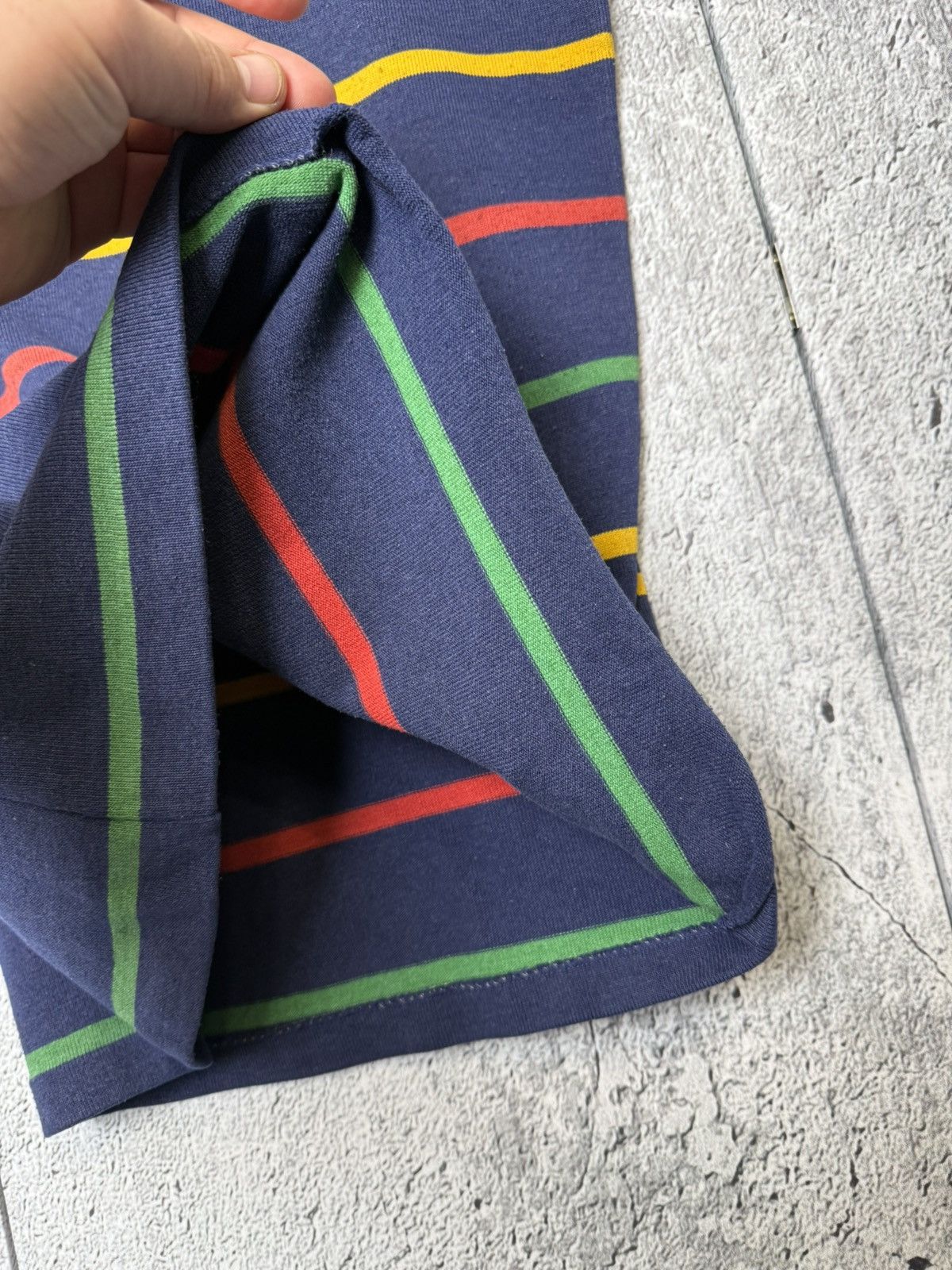 Adidas VTG 80s Adidas Made in Australia Striped Rugby Long Sleeve Size US M / EU 48-50 / 2 - 8 Thumbnail
