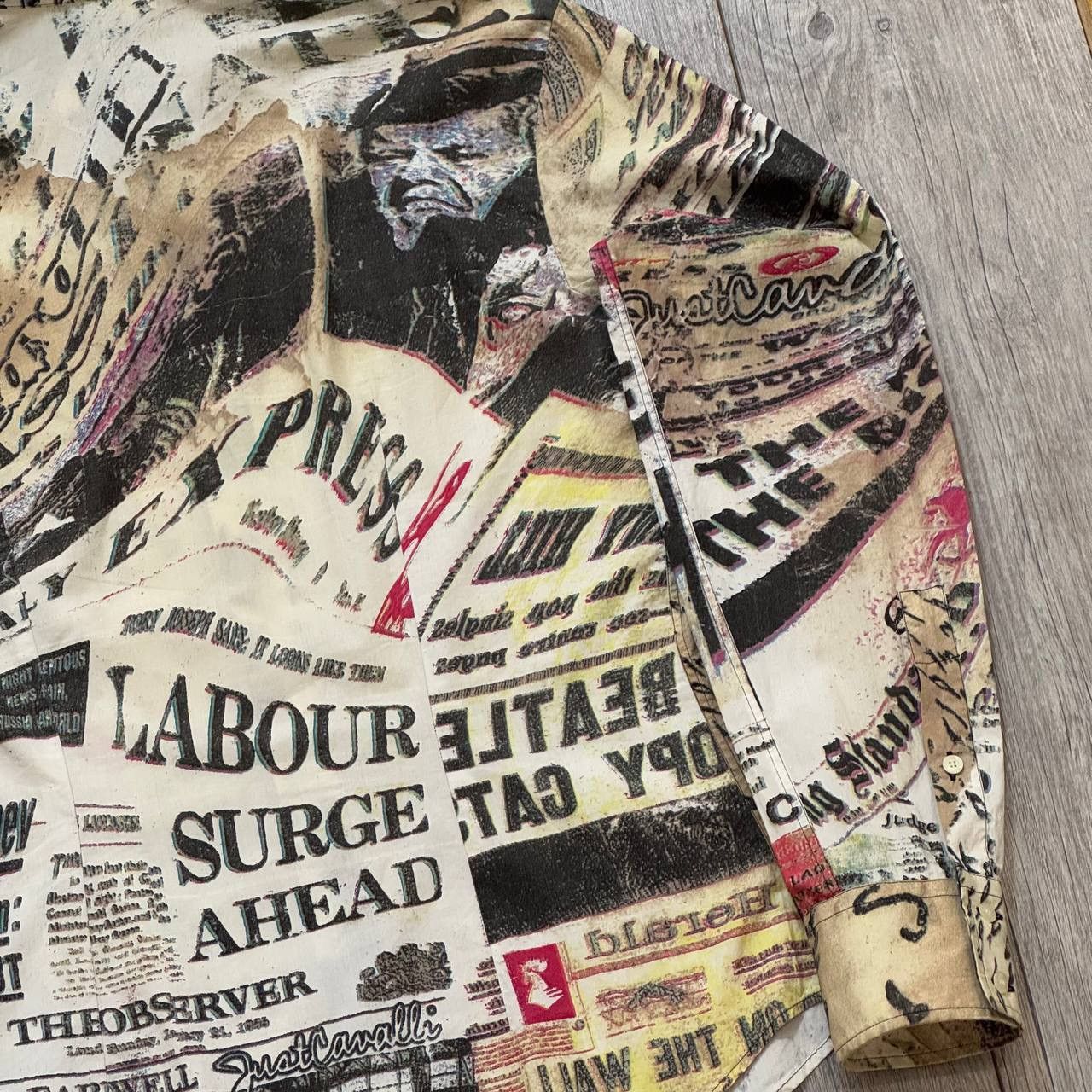 Just Cavalli Just Cavalli Archive Printed Shirt Size US L / EU 52-54 / 3 - 6 Thumbnail