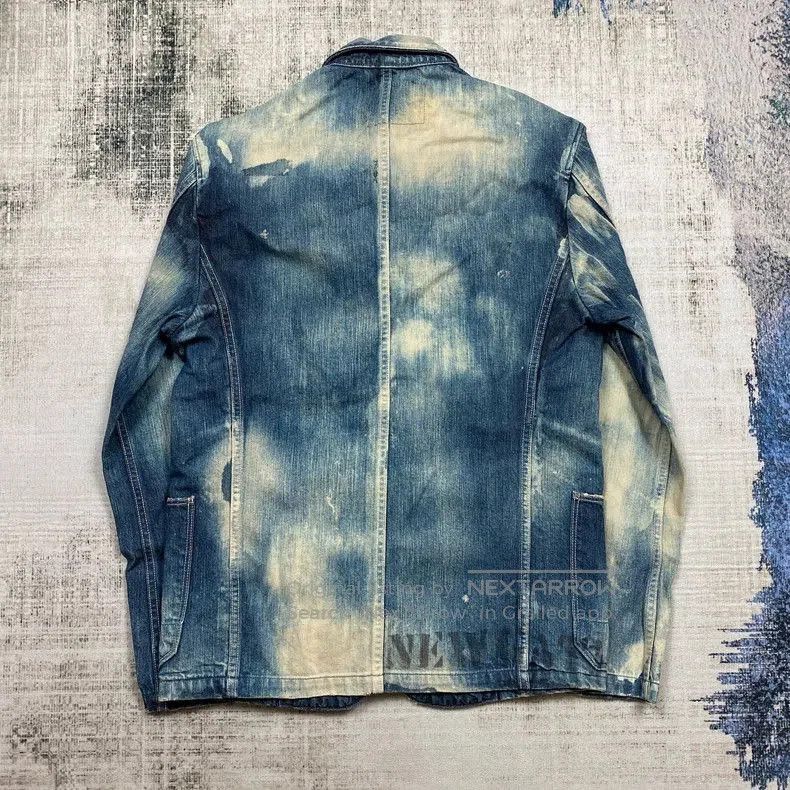 Kapital KAPITAL KOUNTRY Hirata Kazuhiro Nissan washed denim jacket Size US L / EU 52-54 / 3 - 8 Thumbnail