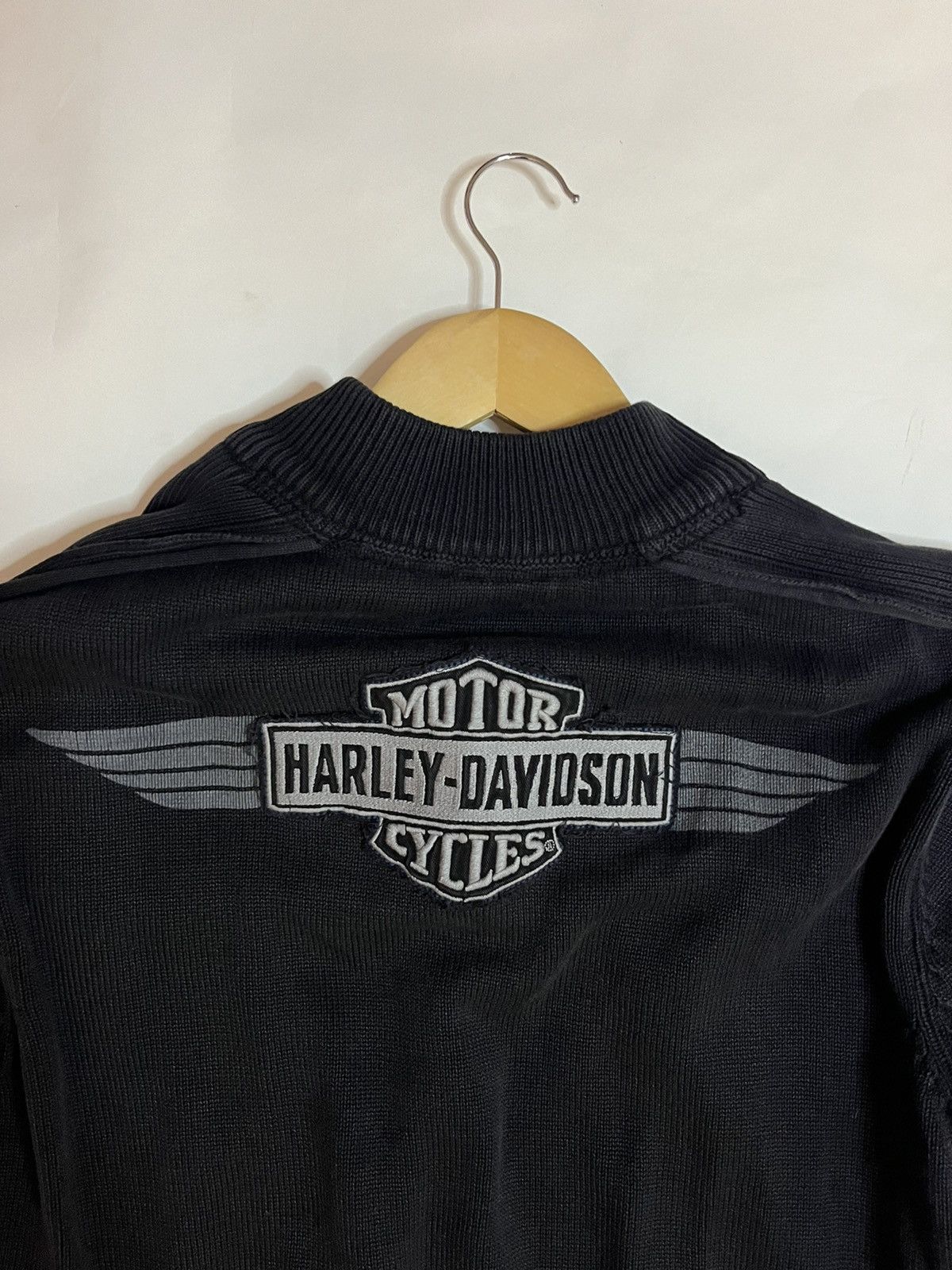 Vintage Vintage Harley Davidson Sweater eagle Size US L / EU 52-54 / 3 - 4 Thumbnail