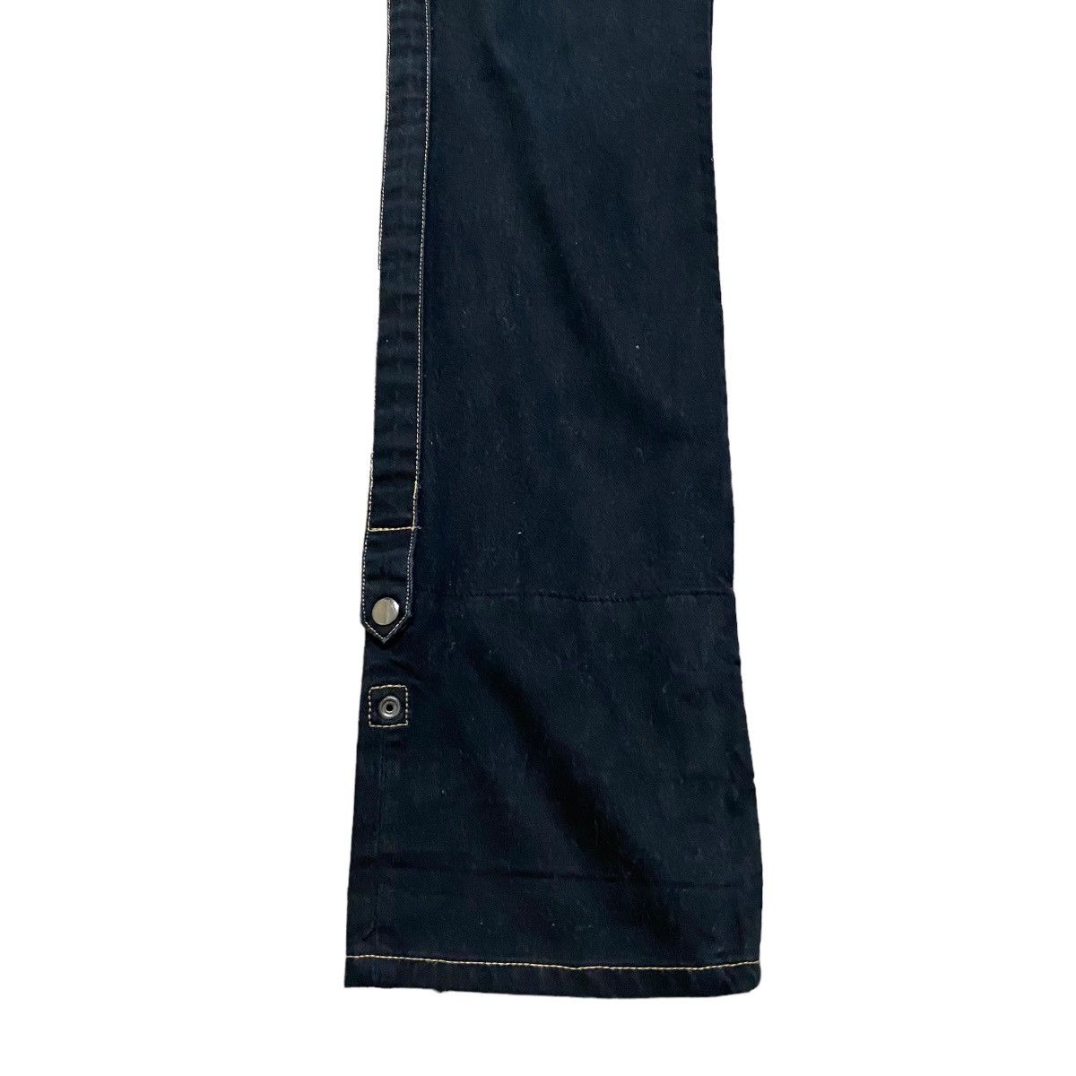 PPFM PPFM Checkered Denim Jeans Cropped Size US 31 - 8 Thumbnail