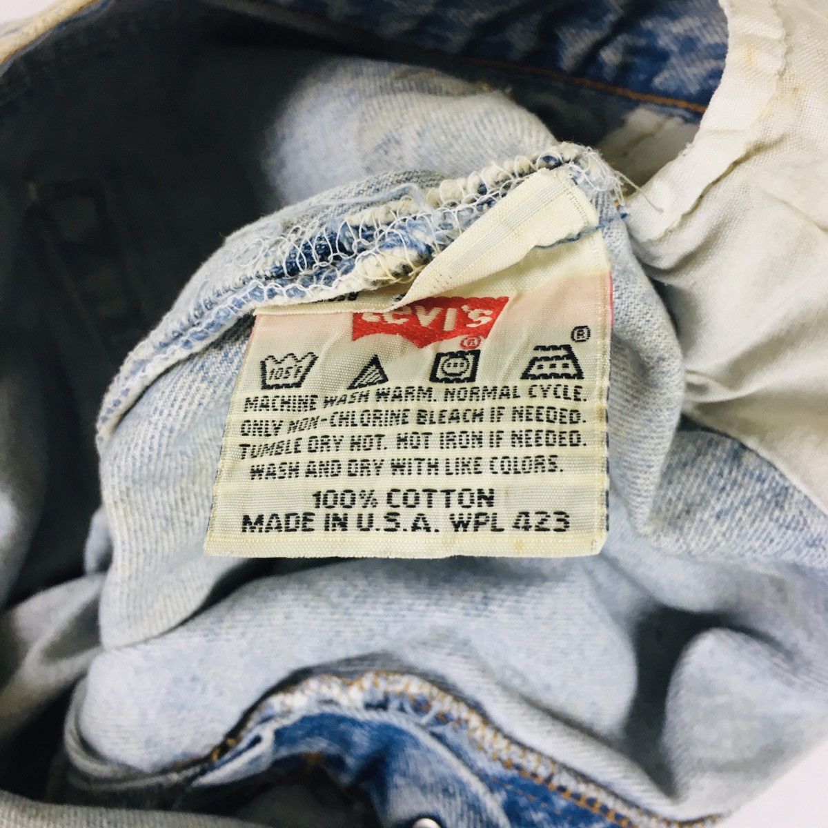 Levi's Vintage Clothing Vintage 90s Levis 501 Made in USA Size US 34 / EU 50 - 14 Thumbnail