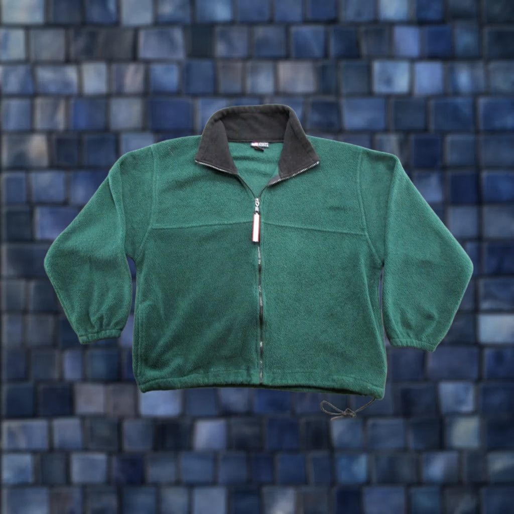 Vintage Landway Green Fleece Full Zip Jacket Mens Size S USA Made Elastic Waist Jacket Mens S Green USA Landway Fleece Full Zip Jacket Elastic Waist Size US S / EU 44-46 / 1 - 1 Thumbnail