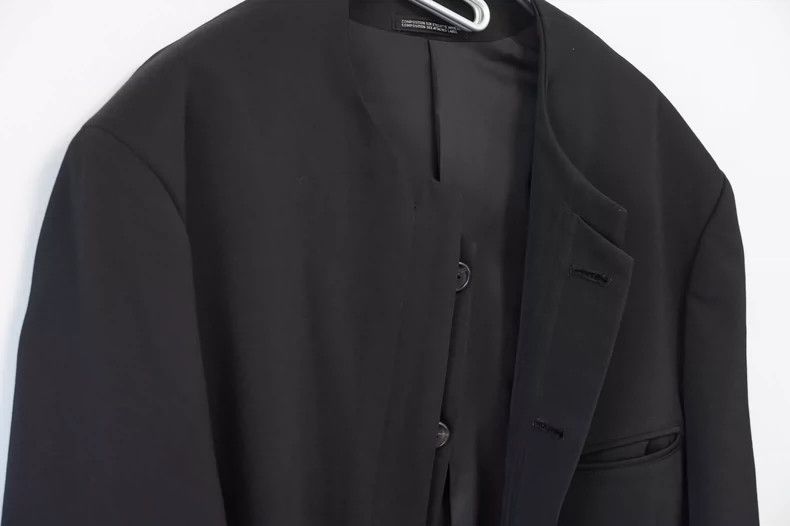 Yohji Yamamoto Yohji Yamamoto95AW Collarless Double Fleece Jacket 2503-Nex Size US S / EU 44-46 / 1 - 3 Thumbnail