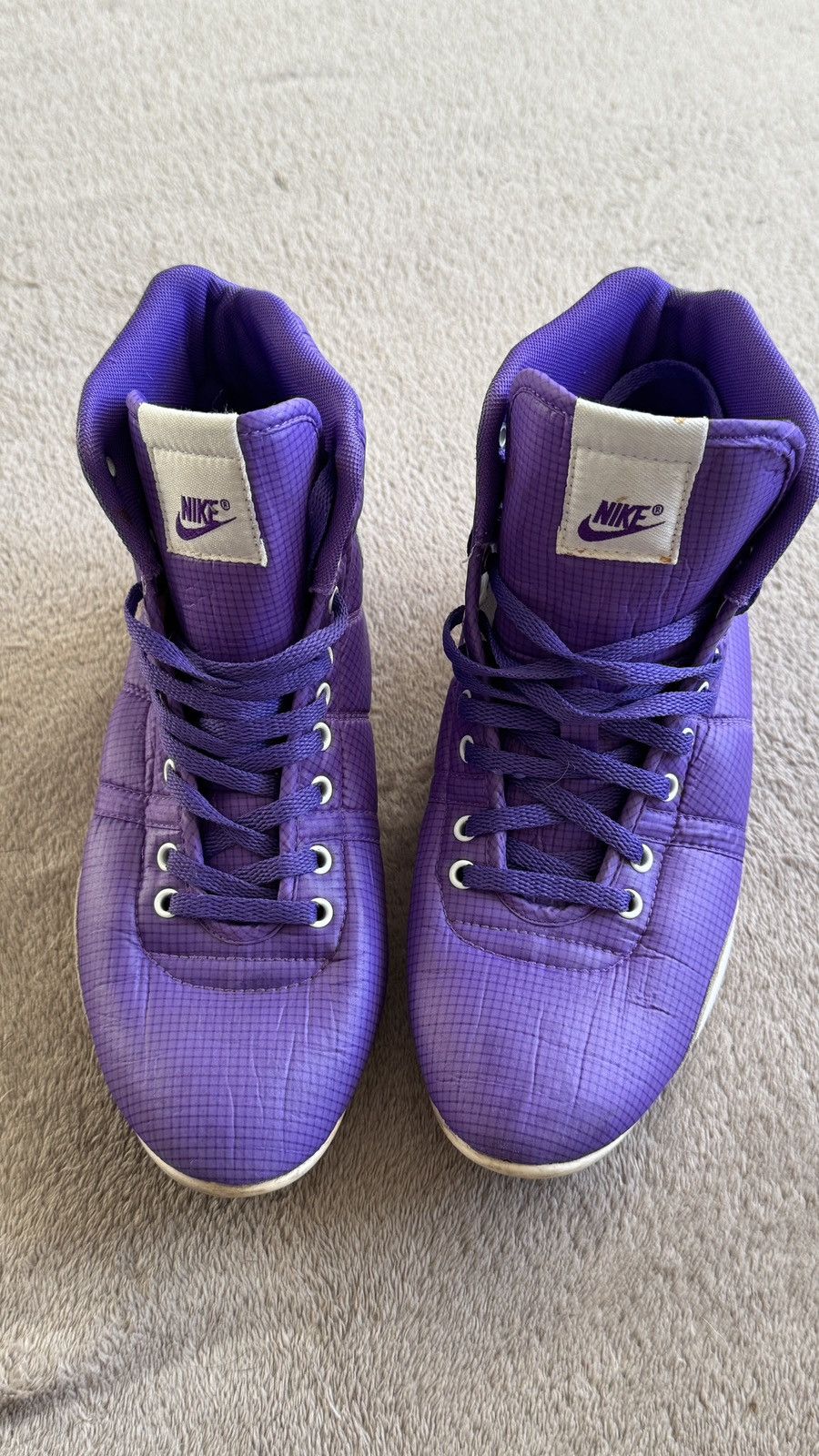 Nike Y2K Vintage Hi Top Sneakers Shoes puma racing boxing moto y3 Size US 5.5 / IT 35.5 - 2 Thumbnail