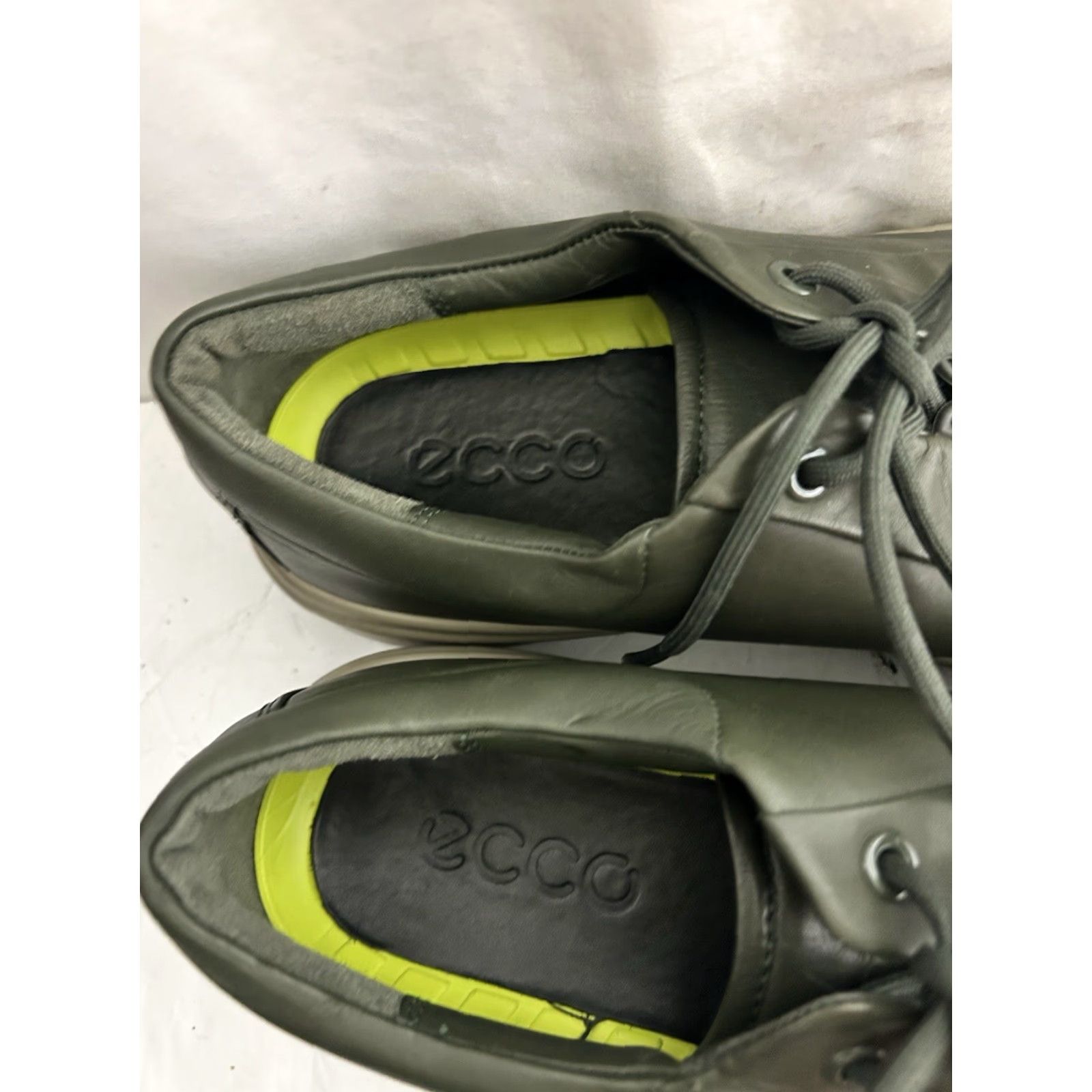 Ecco ECCO Sneaker Men Standard Deep Forest Leather ECCO Flexure T-Cap Low Top Lace Up US 10 EU 44 Shoe Size US M / EU 48-50 / 2 - 5 Thumbnail