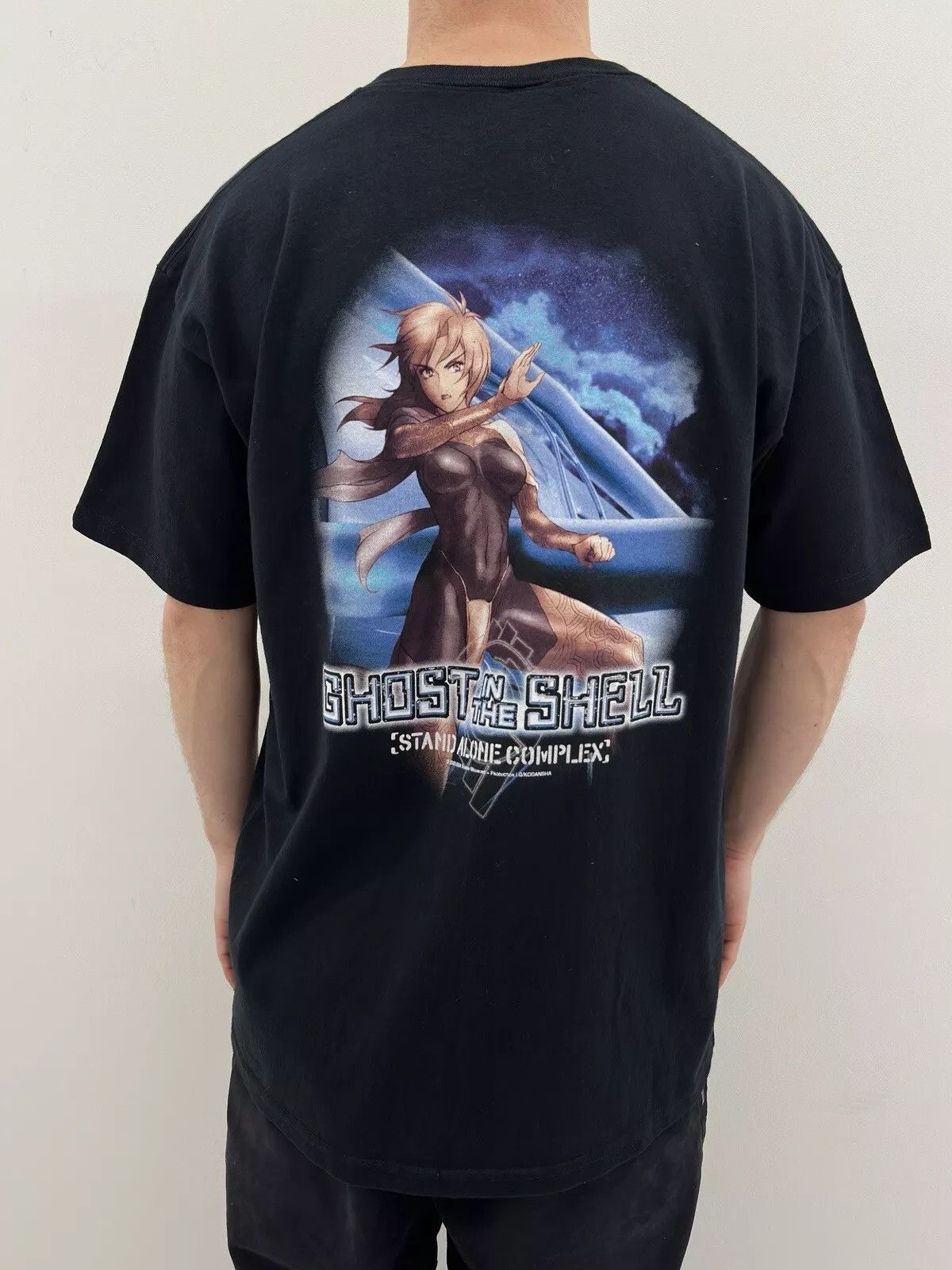 Fruit Of The Loom Vintage 2000s Ghost in the Shell Stand Alone Anime Y2K Shirt Size US XL / EU 56 / 4 - 1 Thumbnail