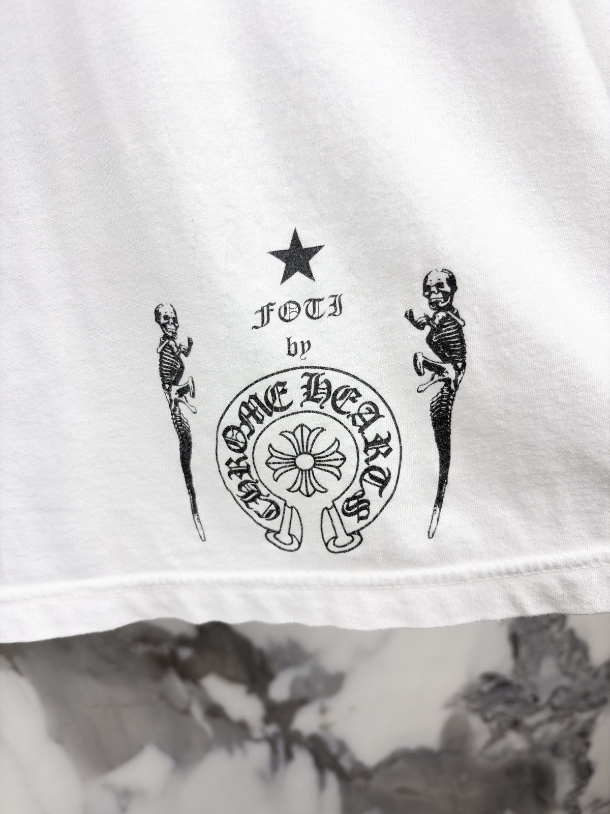 Chrome Hearts Chrome Hearts Foti Astronaut Spiral Tshirt White Size US XL / EU 56 / 4 - 3 Thumbnail