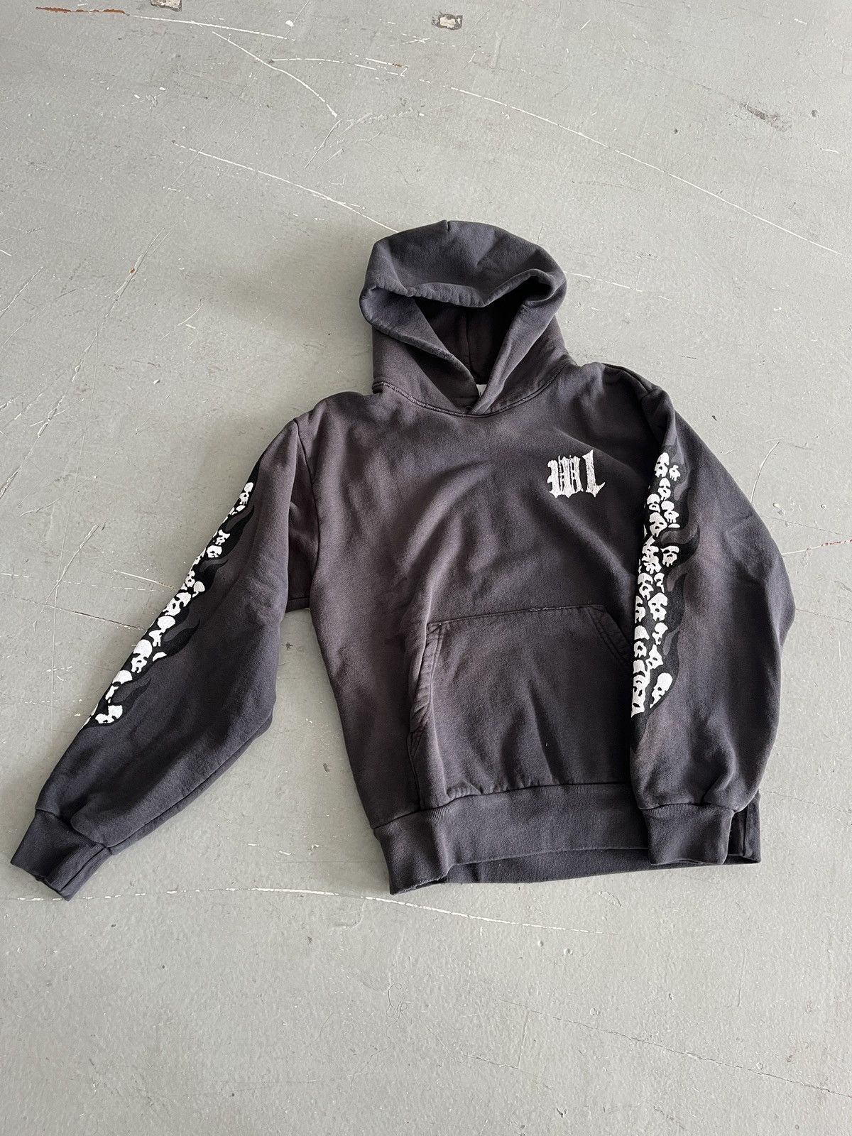 Warren Lotas Warren Lotas Skull Flame Hoodie (unisex) Size US S / EU 44-46 / 1 - 6 Thumbnail
