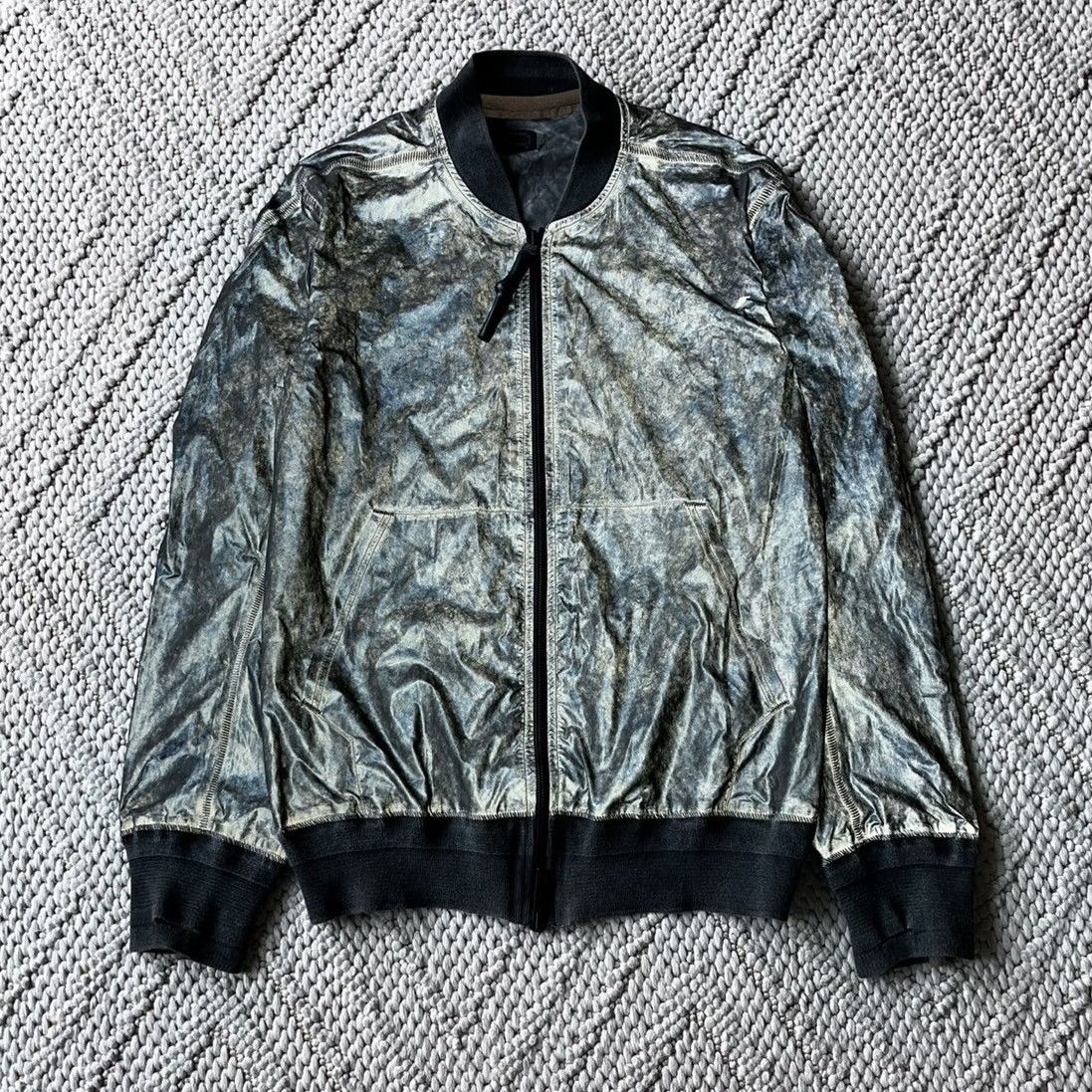 Isaac Sellam Experience Isaac Sellam SS23 3M light reflective bomber jacket Size US L / EU 52-54 / 3 - 1 Thumbnail