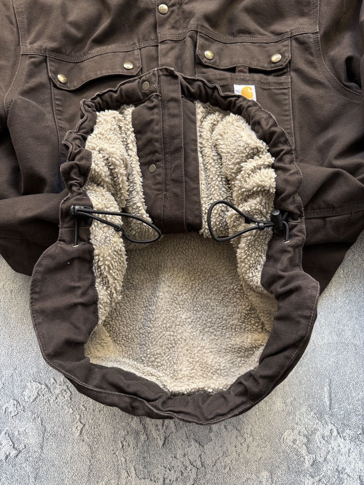 Carhartt Men’s Work Carhartt Jacket Brown Rare Size US XL / EU 56 / 4 - 17 Thumbnail