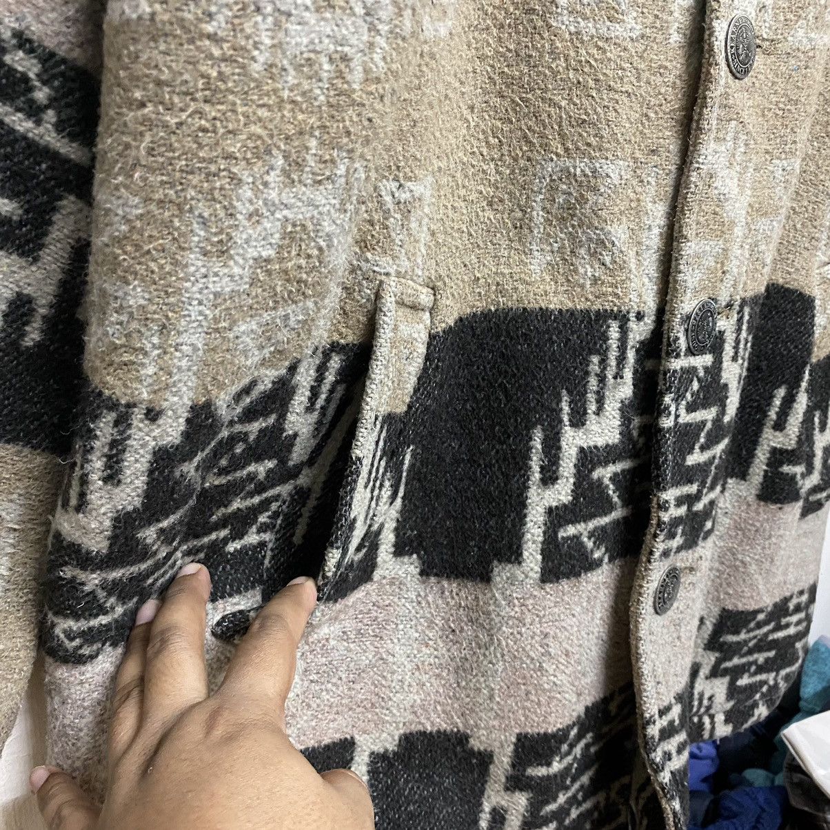 Aztech Mountain Vintage KEARNEY HOUSE Wool Aztec Navajo Winter Jacket Size US L / EU 52-54 / 3 - 7 Thumbnail