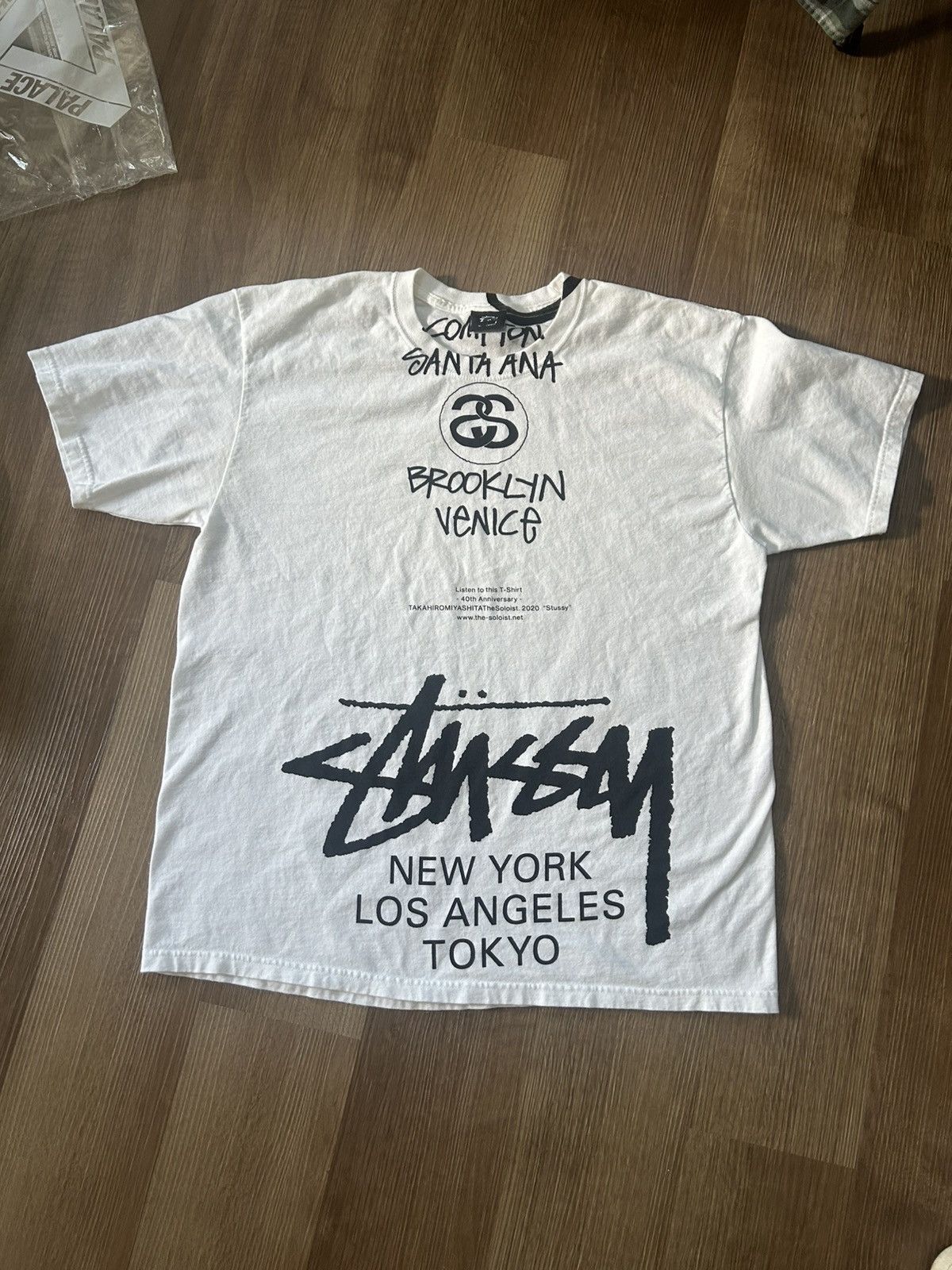 stussy × Takahiro Miyashita the soloist Buy Stussy x Takahiro Miyashita The Soloist World Tour