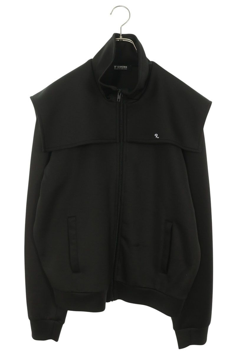 Raf Simons AW04-05 “Waves” asymmetrical-zip rider jacket | Grailed