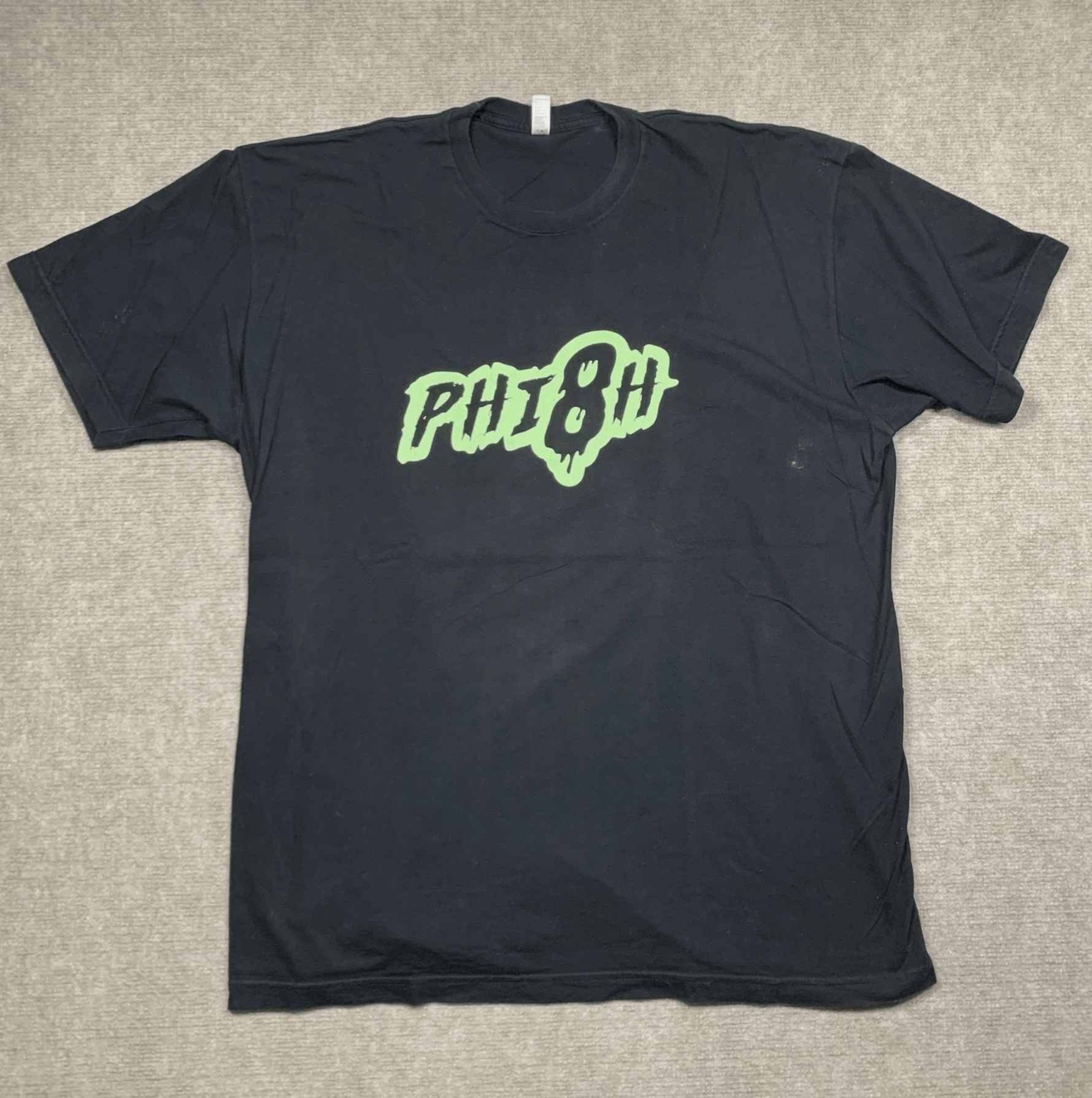 American Apparel Phish Festival 8 T-Shirt 2009 Band Concert Tour XXL Black Size US XXL / EU 58 / 5 - 1 Thumbnail