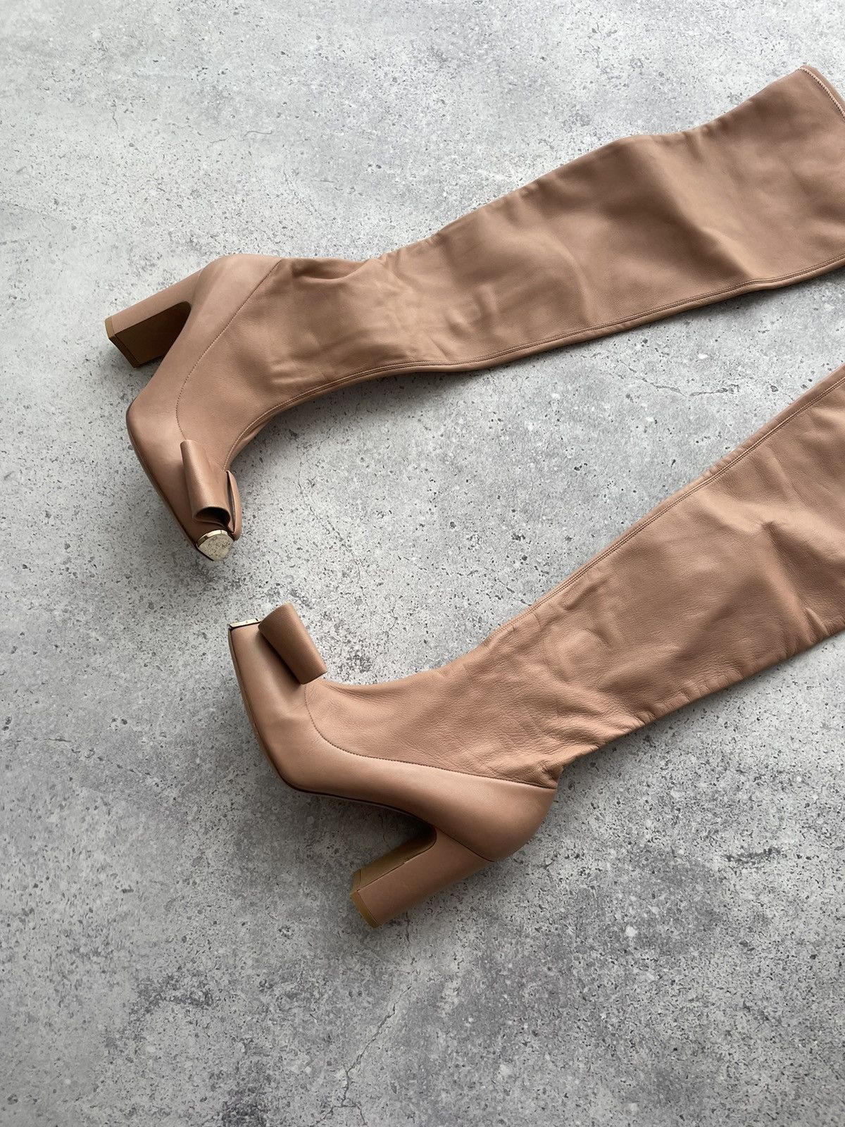 Valentino Valentino Garavani Thigh High Heels Over The Knee boots Size US 10 / IT 40 - 7 Thumbnail
