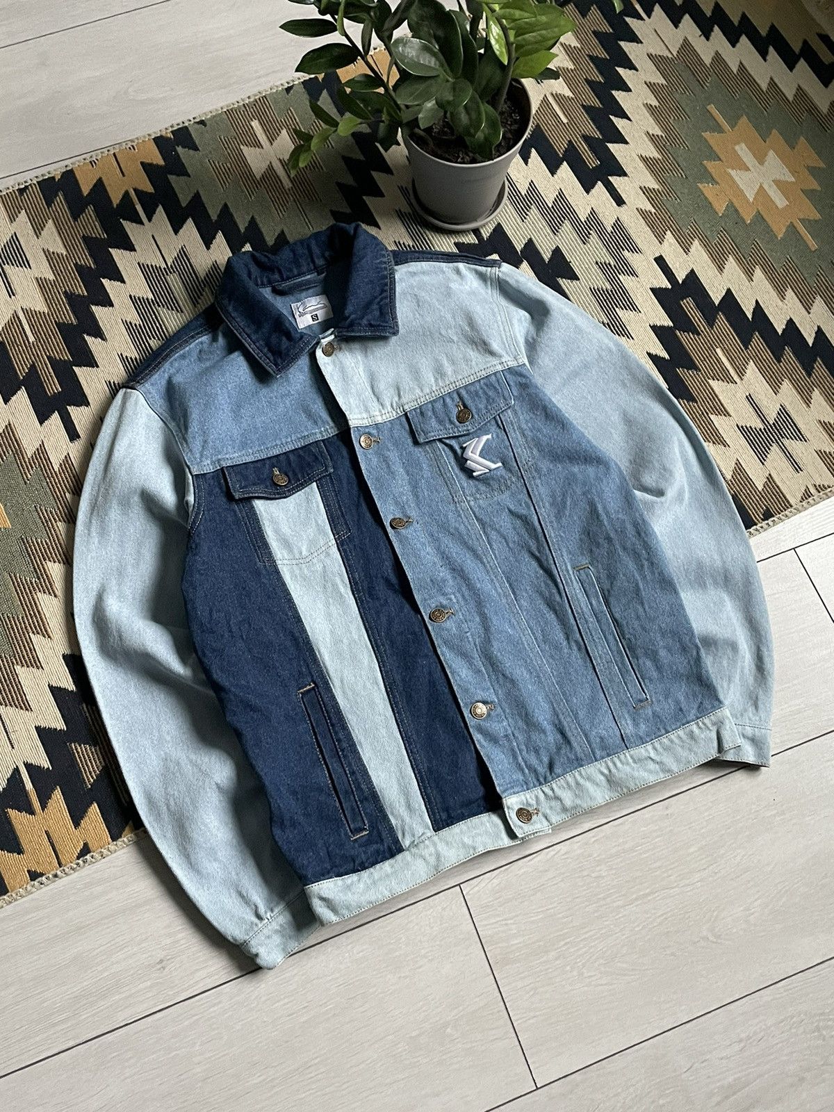 Karl Kani Karl Kani Big Logo Denim Jacket Size US S / EU 44-46 / 1 - 3 Thumbnail