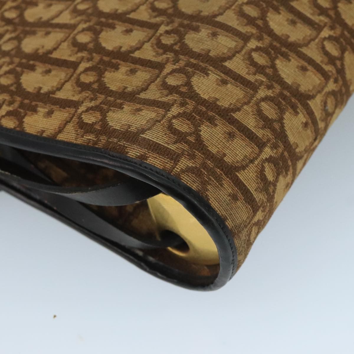 Dior DIOR Trotter Canvas Shoulder Bag Brown Size ONE SIZE - 13 Thumbnail