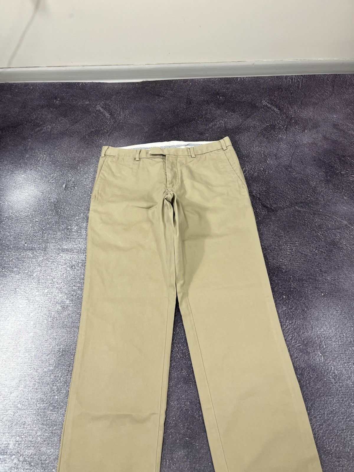 Polo Ralph Lauren Vintage Polo Ralph Lauren Slim Straight Fit Chino Pants Size US 31 - 6 Thumbnail