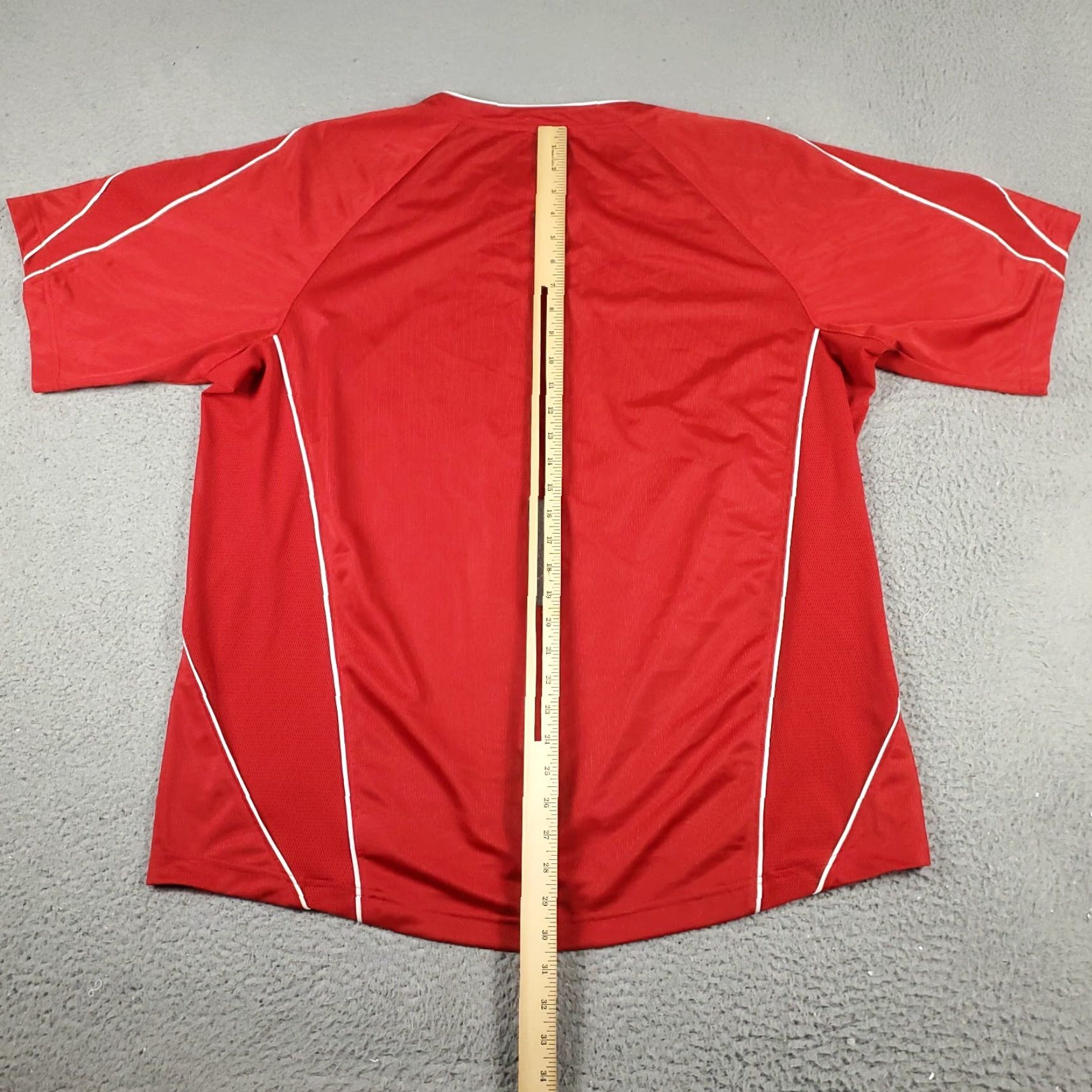 Under Armour Under Armour T Shirt Mens XL Red Active Work Out Short Sleeve Size US XL / EU 56 / 4 - 4 Thumbnail