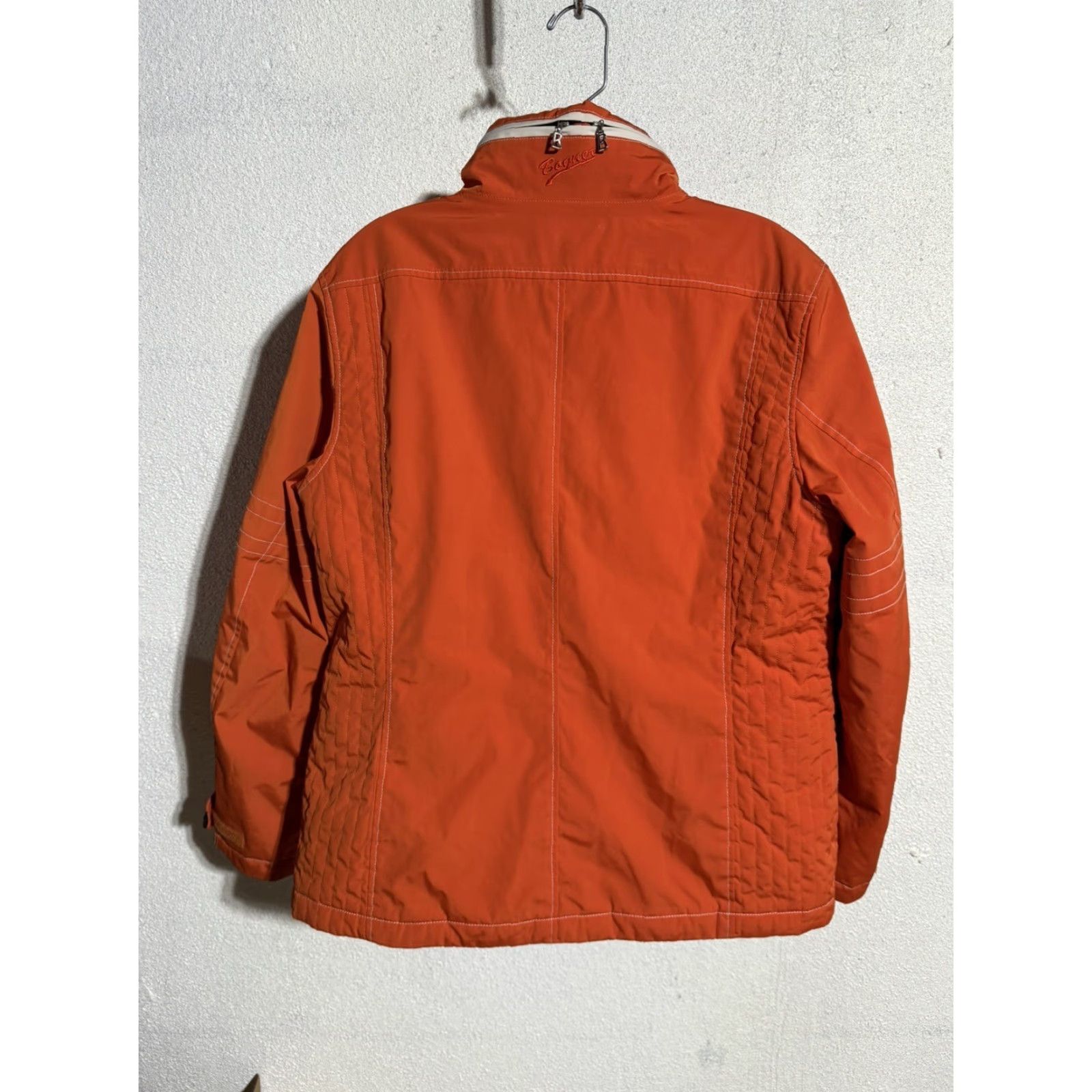 Bogner Bogner Women’s Joan Thylmann Orange Full Zip Ski Jacket Size 12 Snowboard Skiing Size XL / US 12-14 / IT 48-50 - 6 Thumbnail