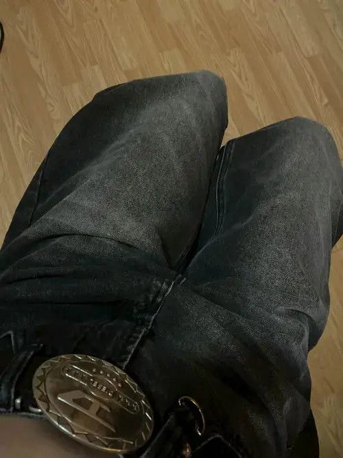 Designer × Japanese Brand Baggy Denim Trousers Wide Leg Loose Size US 30 / EU 46 - 3 Thumbnail