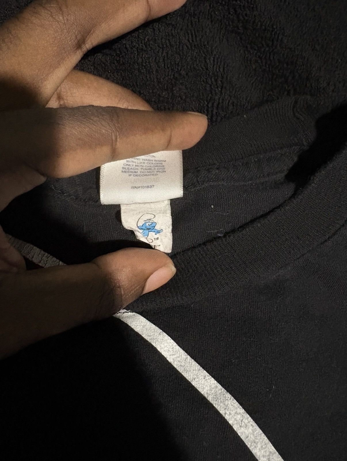 Supreme Supreme Smurts Tee Black Size US M / EU 48-50 / 2 - 3 Thumbnail