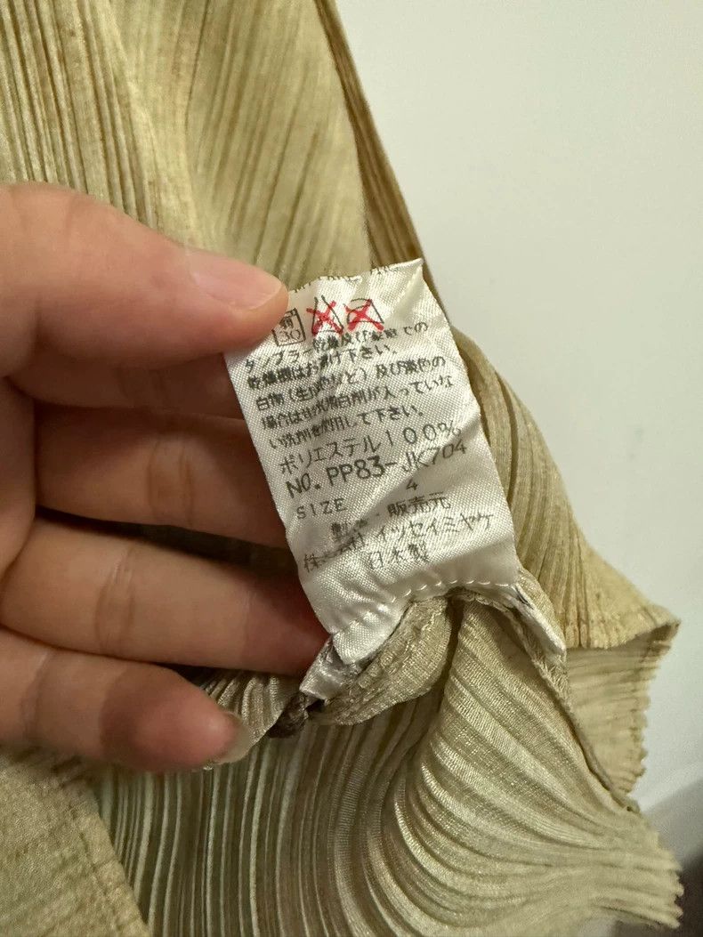 Issey Miyake Issey Miyake size:4 Brown tabby cat high-neck long-sleeved Size L / US 10 / IT 46 - 7 Thumbnail