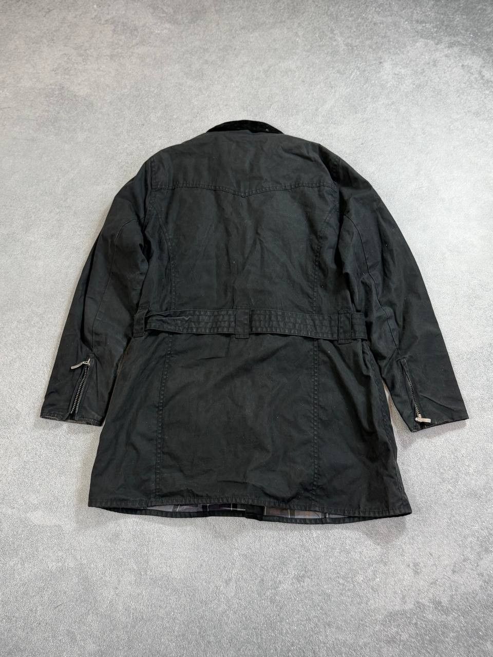 Barbour Barbour Waxed Utility Belted Women Jacket Y2K Size L / US 10 / IT 46 - 18 Thumbnail