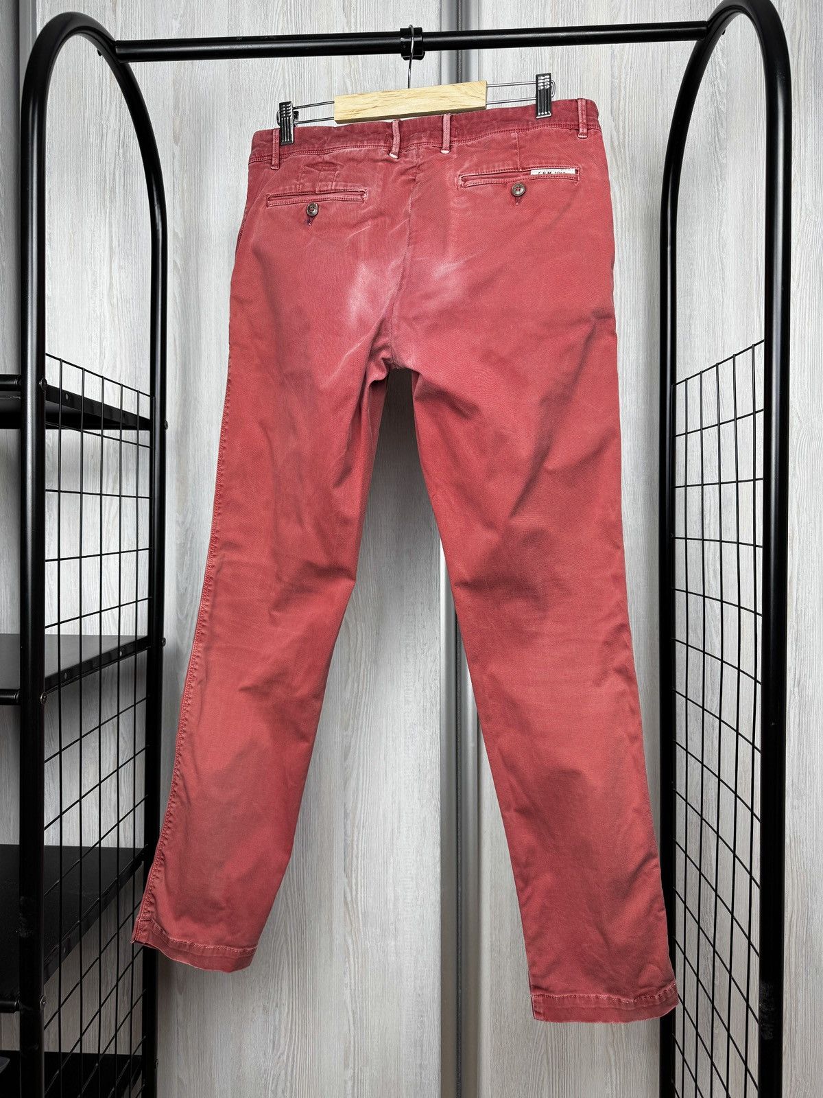 L.B.M. 1911 L.B.M. 1911 stone washed treatment chino casual pants Size US 32 / EU 48 - 2 Thumbnail