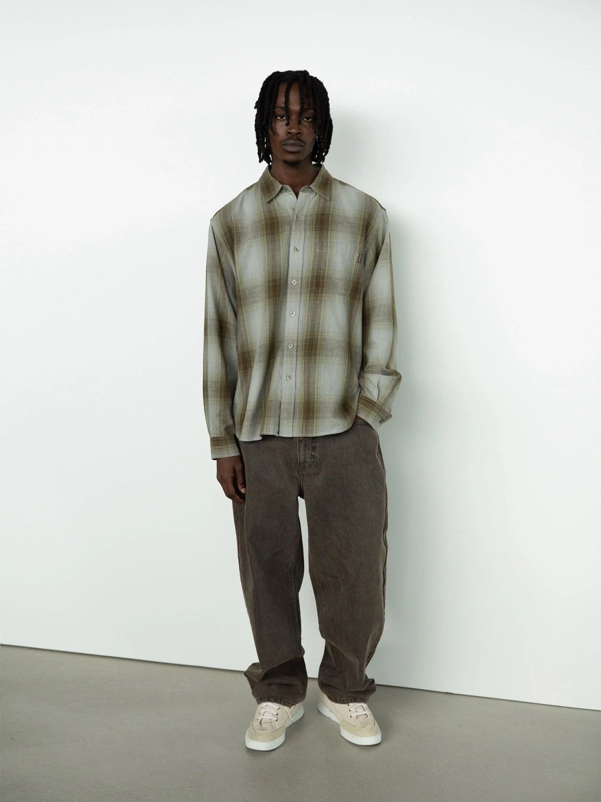thisisneverthat Thisisneverthat Relaxed Jeans in Brown Size US 32 / EU 48 - 2 Thumbnail