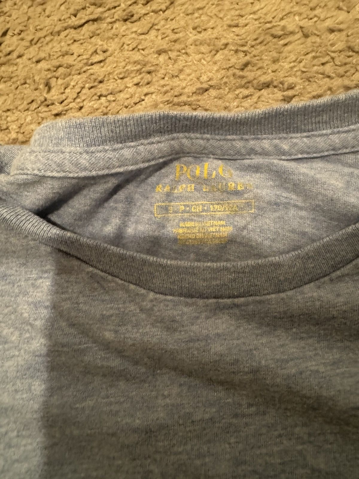 Polo Ralph Lauren Light blue polo t shirt Size US S / EU 44-46 / 1 - 3 Thumbnail